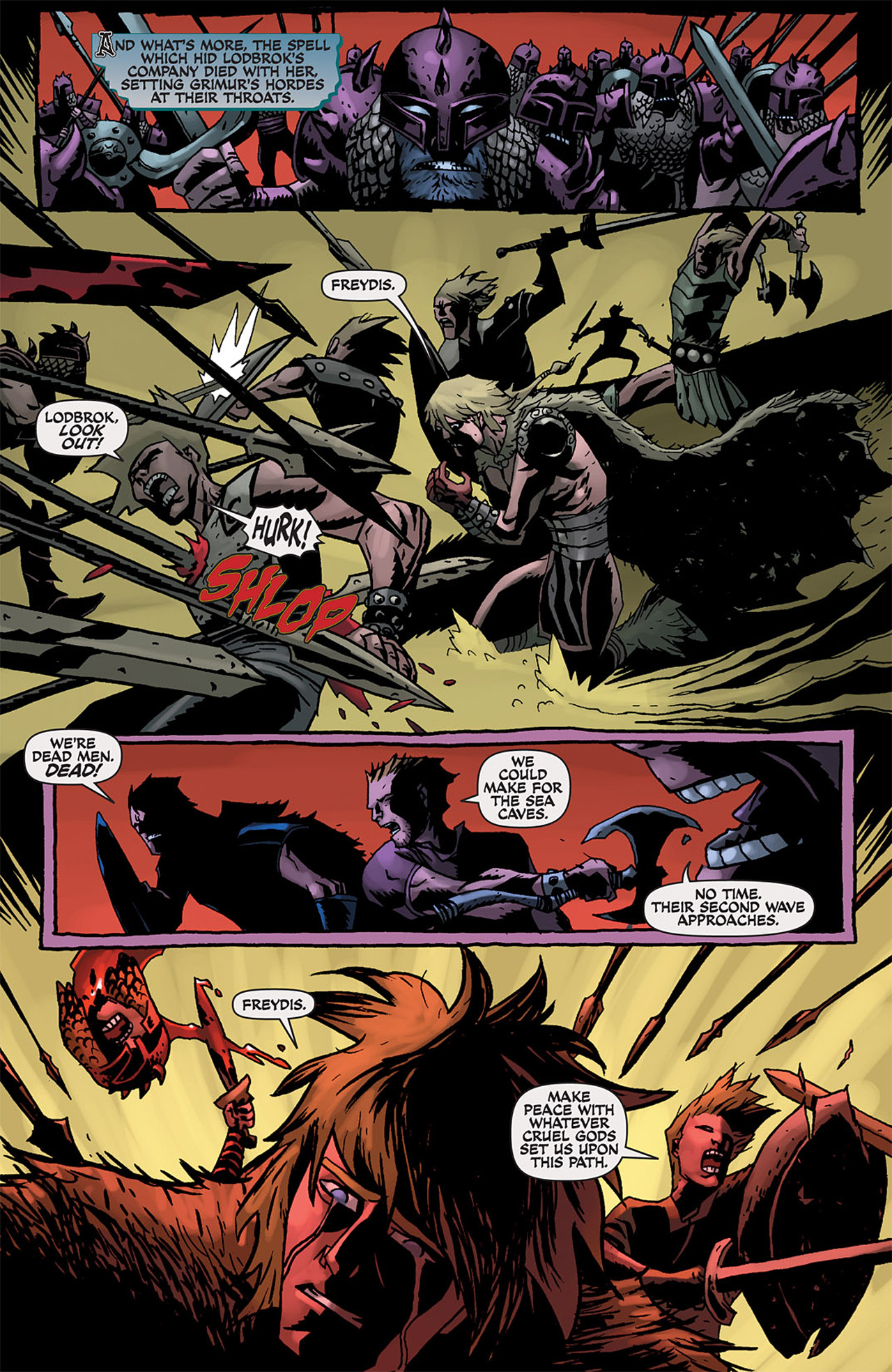 Read online The Darkness: Lodbrok's Hand comic -  Issue # Full - 14