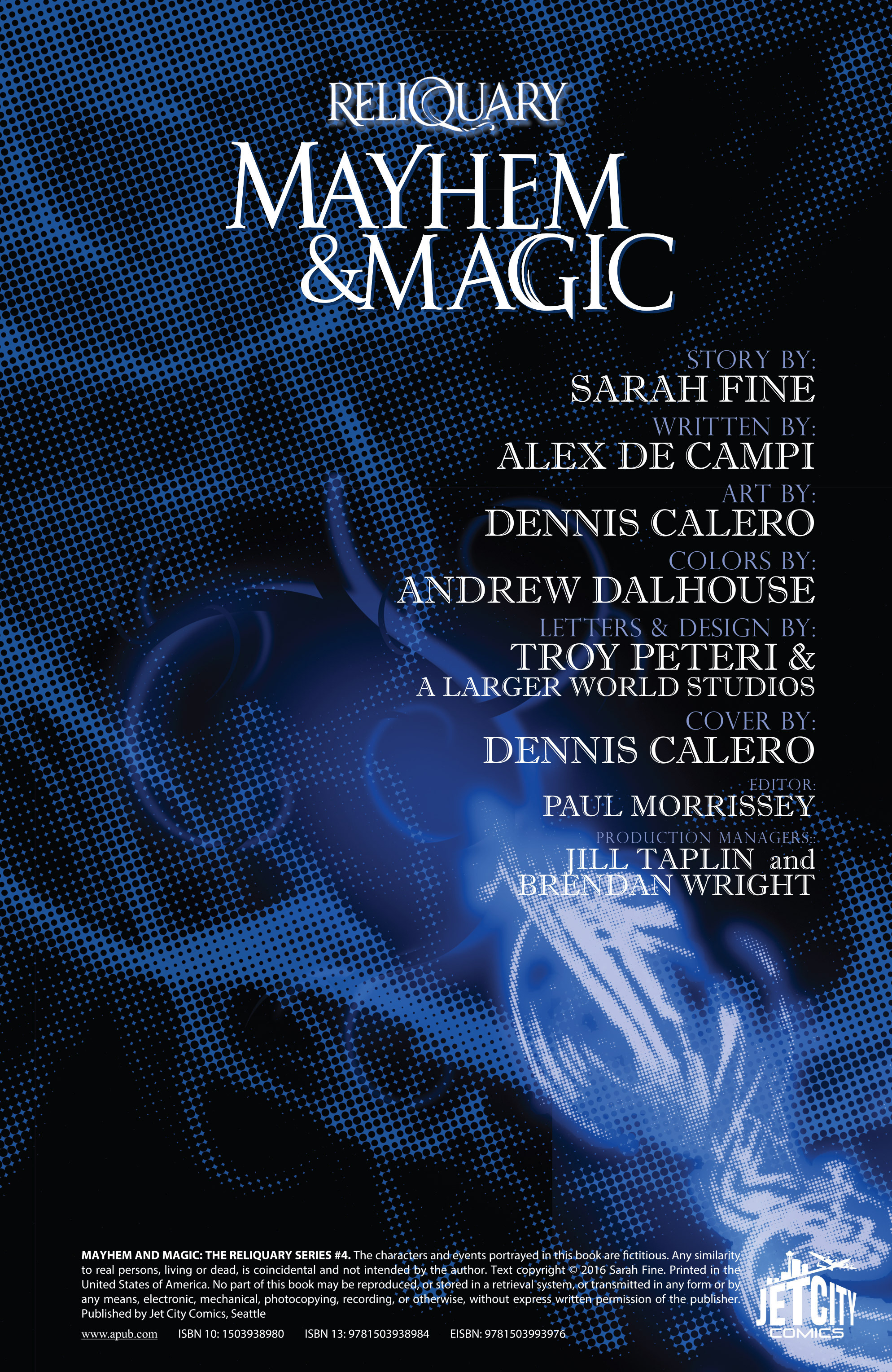 Read online Mayhem & Magic comic -  Issue #4 - 2