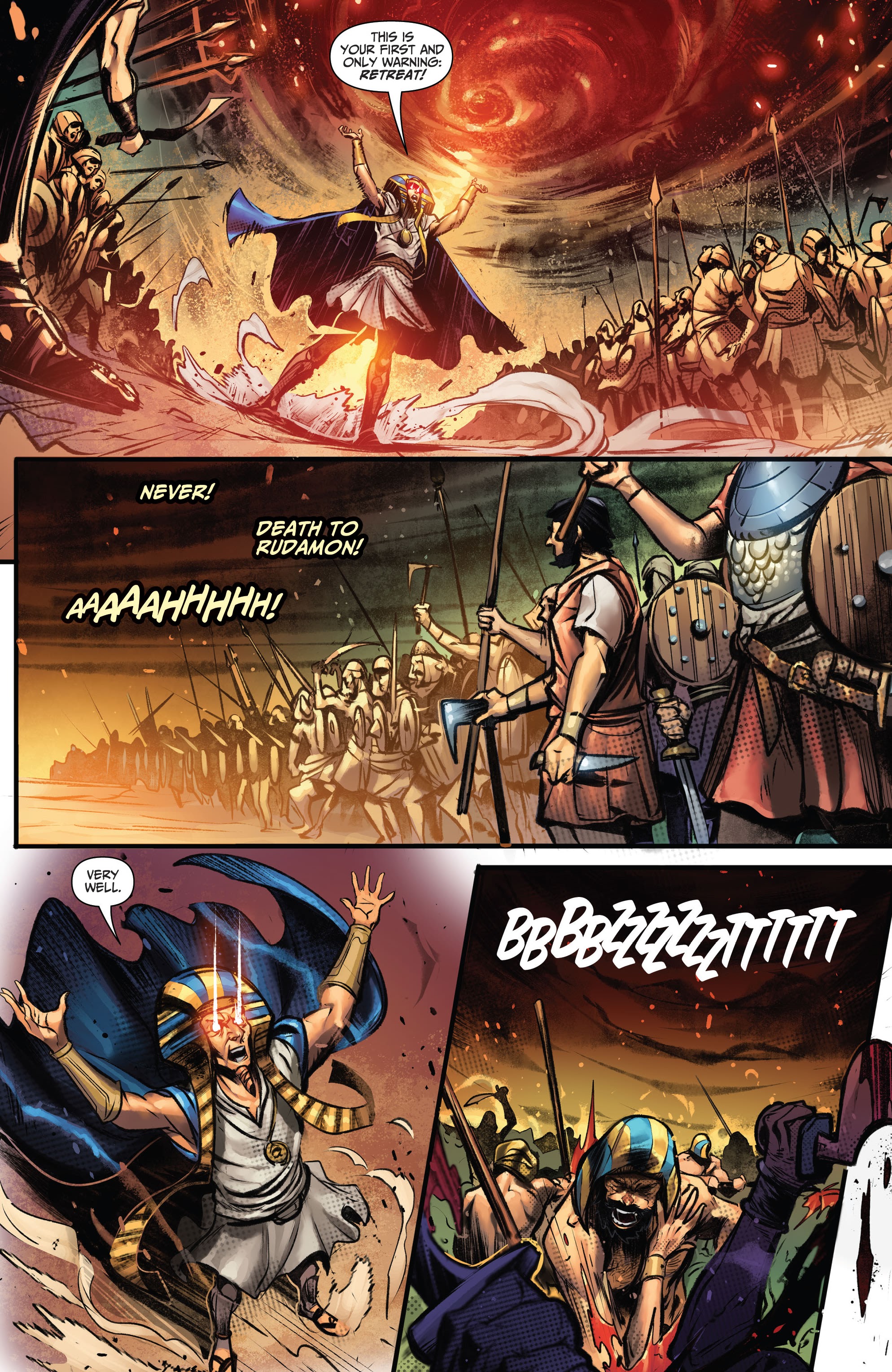 Read online Myths & Legends Quarterly: Blood Pharaoh comic -  Issue # Full - 31
