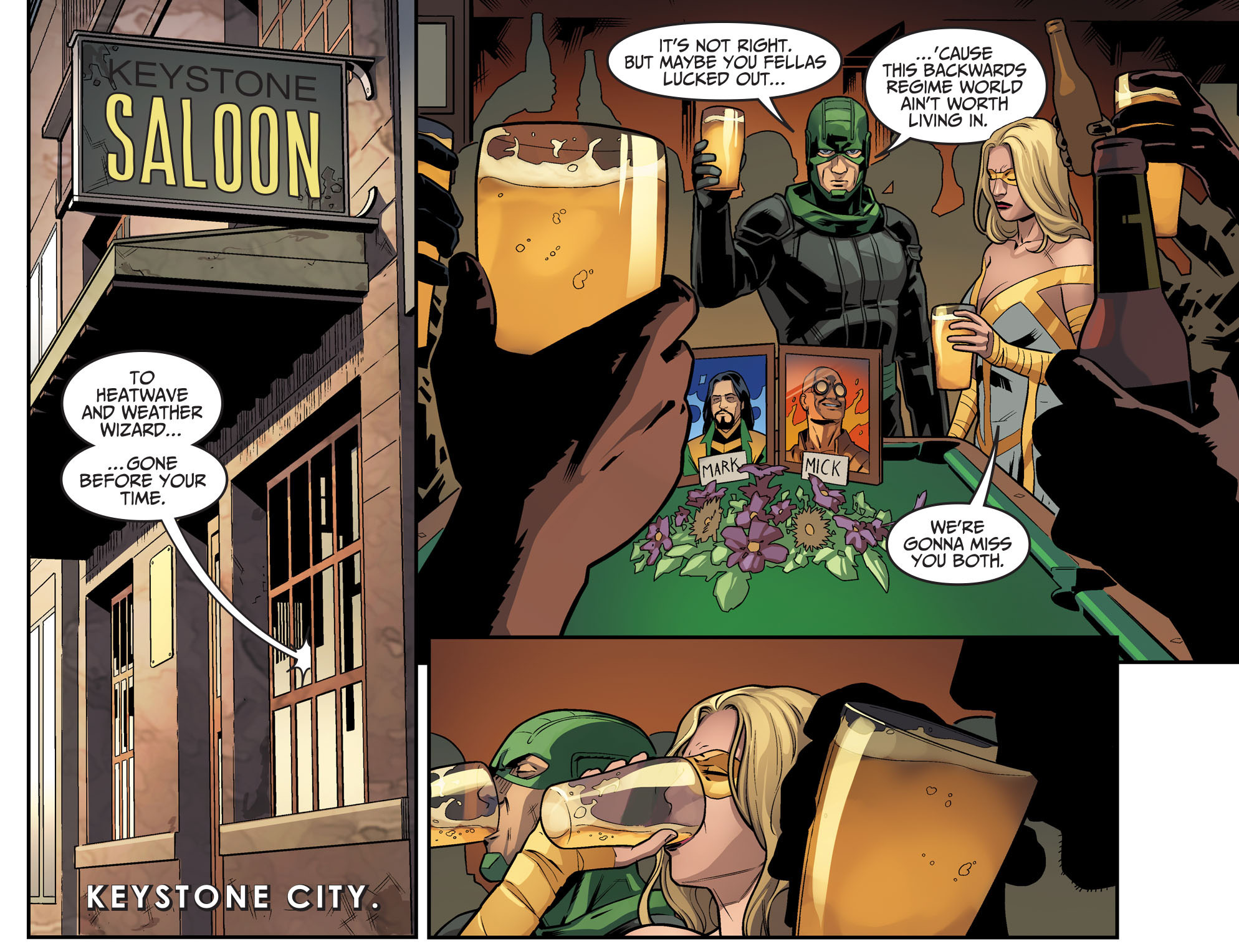 Read online Injustice: Gods Among Us: Year Five comic -  Issue #21 - 10