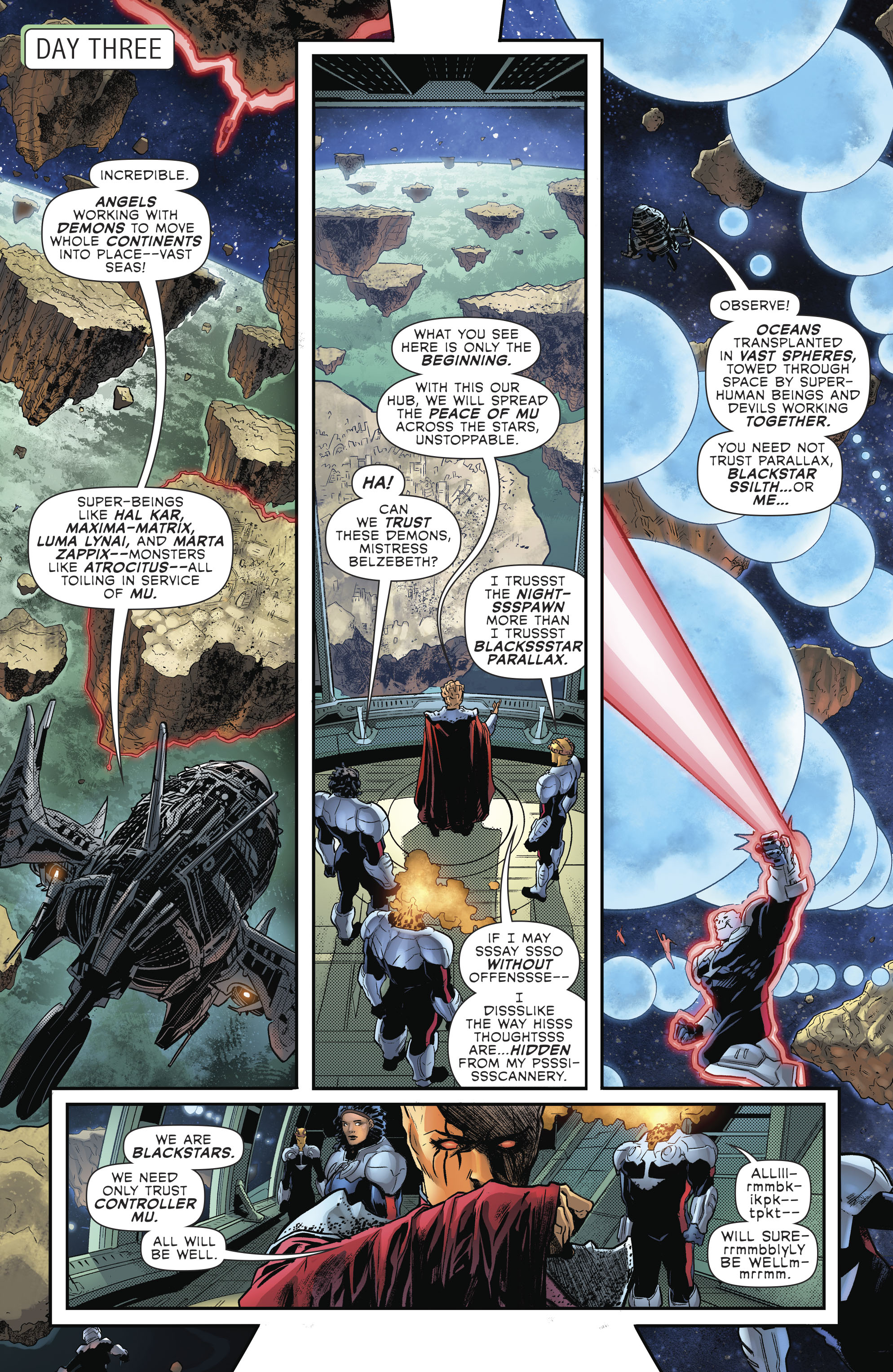 Read online Green Lantern: Blackstars comic -  Issue #1 - 11