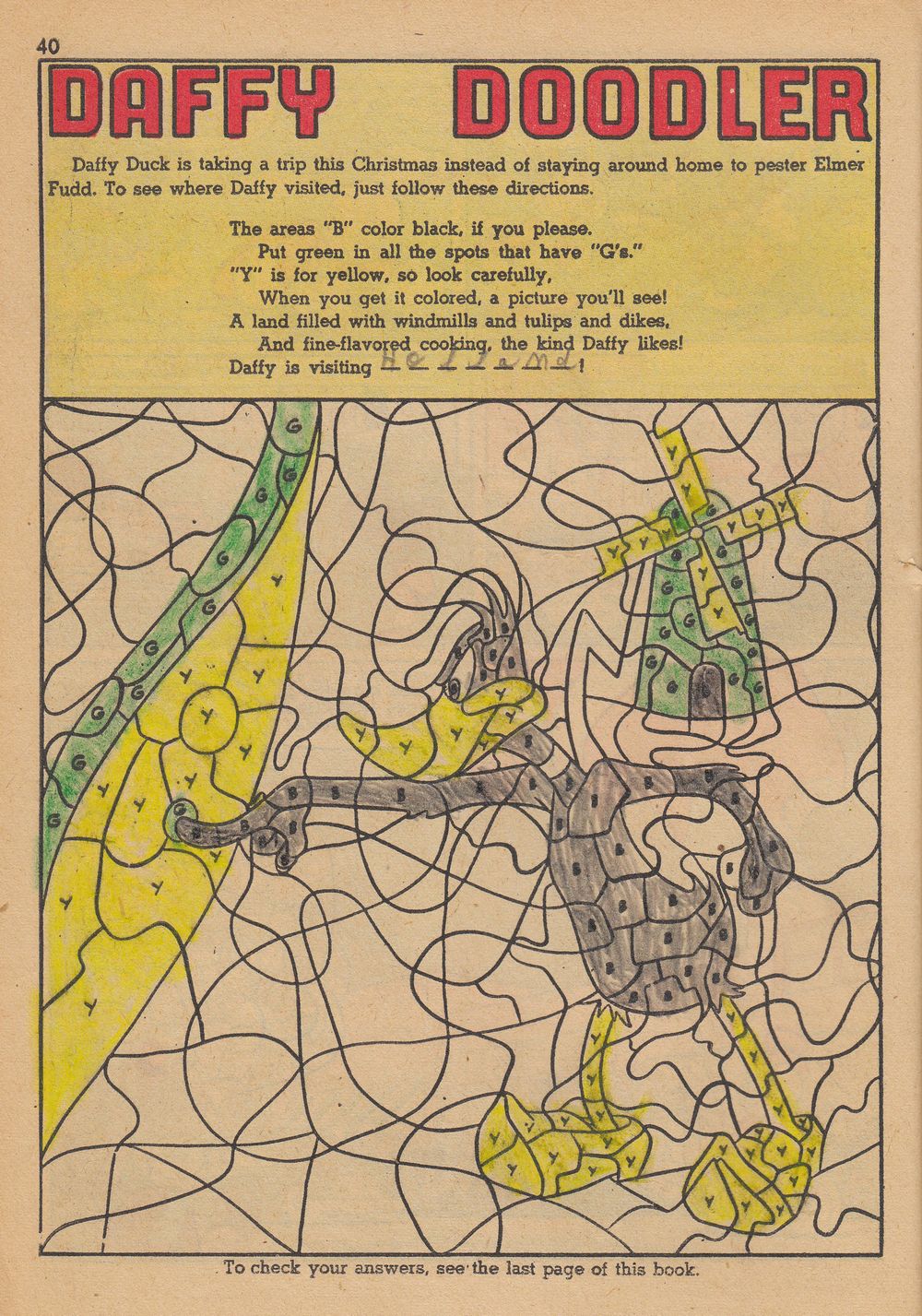 Read online Bugs Bunny's Christmas Funnies comic -  Issue # TPB 5 - 42