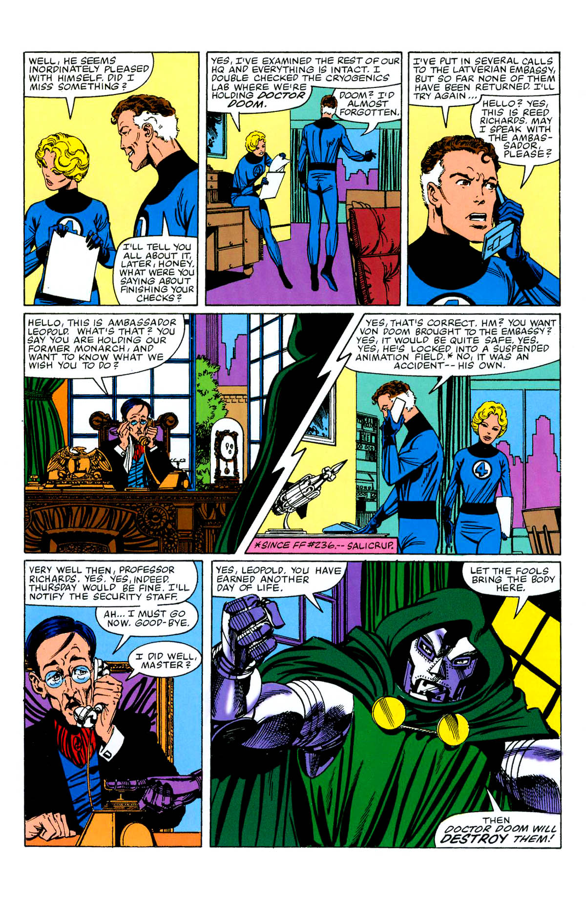 Read online Fantastic Four Visionaries: John Byrne comic -  Issue # TPB 2 - 92