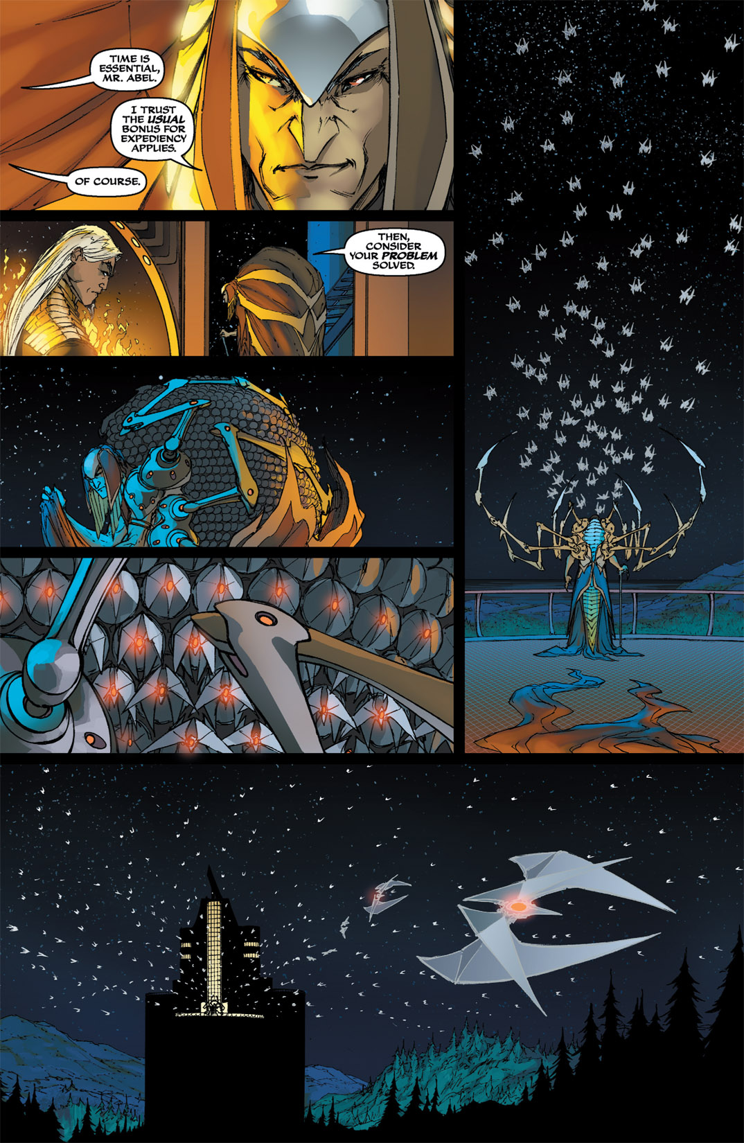 Read online Michael Turner's Soulfire (2003) comic -  Issue #3 - 9