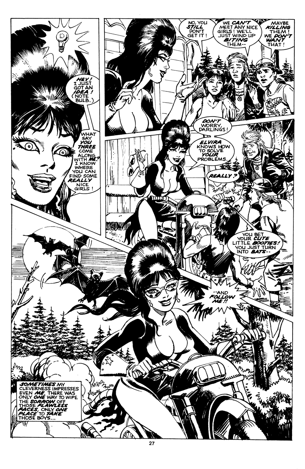 Read online Elvira, Mistress of the Dark comic -  Issue #13 - 29