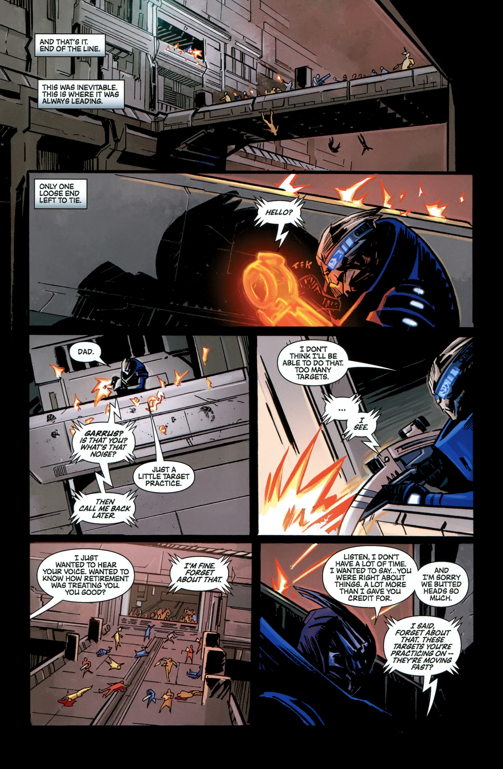 Read online Mass Effect: Homeworlds comic -  Issue #3 - 23