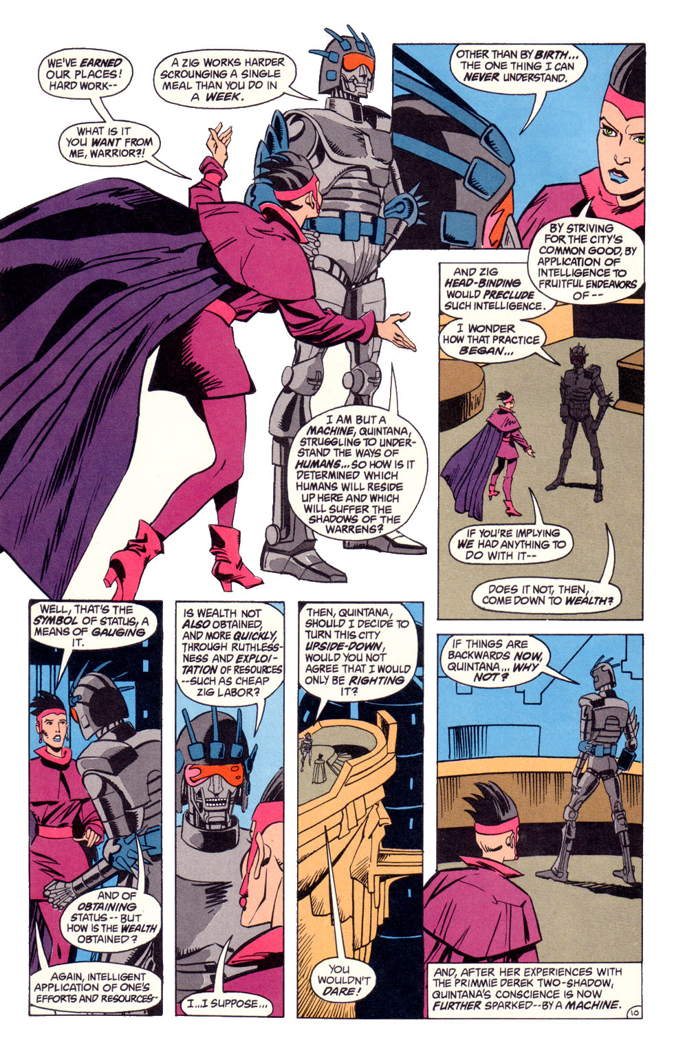 Read online Electric Warrior comic -  Issue #7 - 12