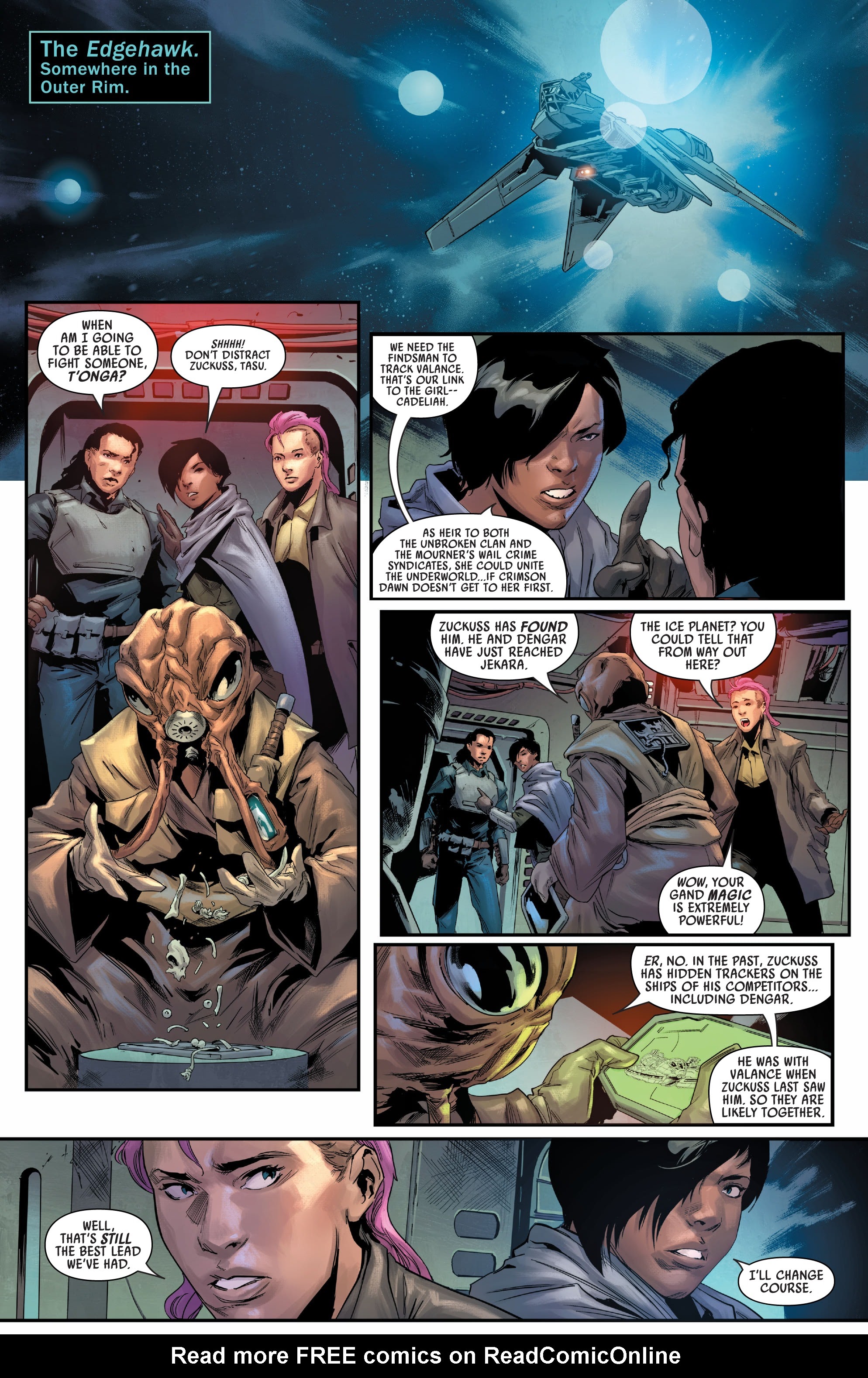 Read online Star Wars: Bounty Hunters comic -  Issue #16 - 7