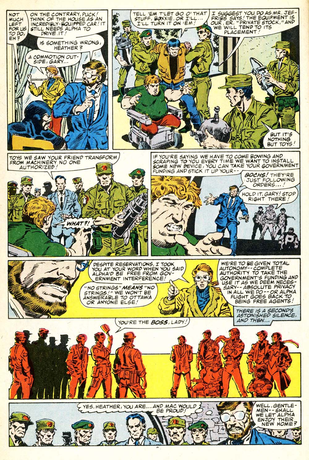 Read online Alpha Flight (1983) comic -  Issue #30 - 9