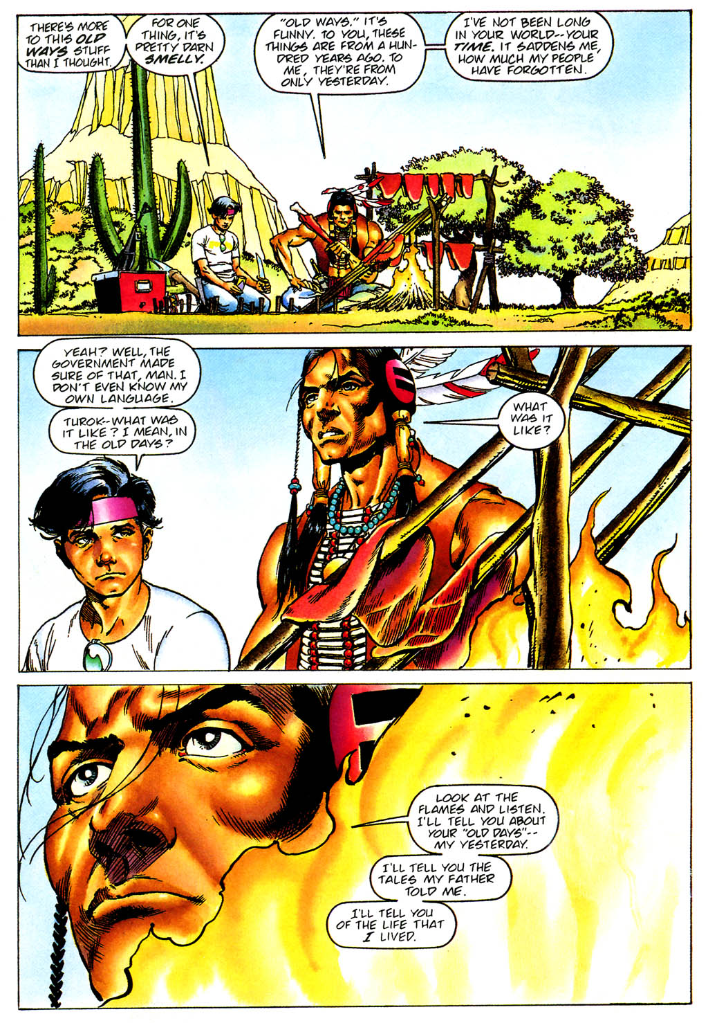 Read online Turok, Dinosaur Hunter (1993) comic -  Issue #0 - 9