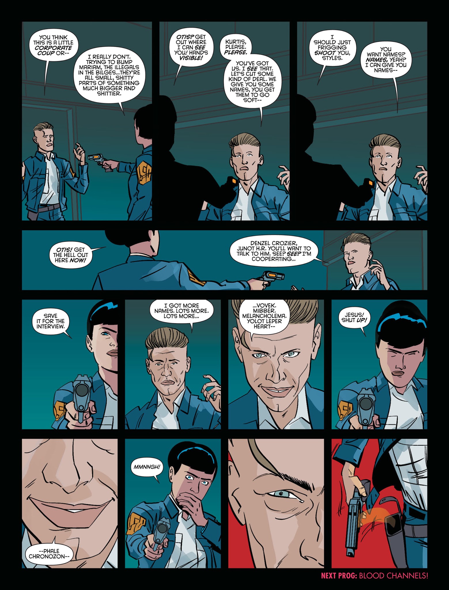 Read online 2000 AD comic -  Issue #2038 - 14