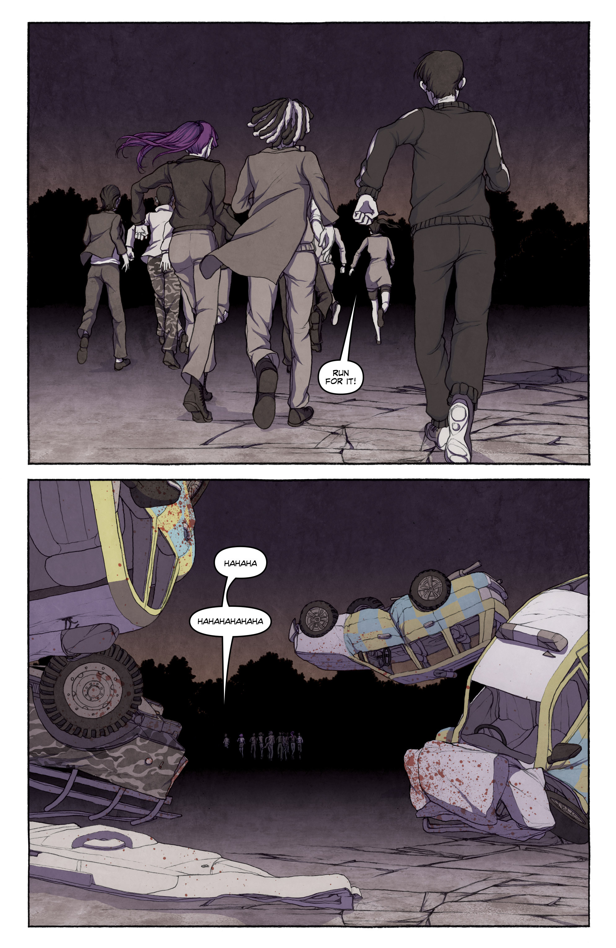 Read online FreakAngels comic -  Issue #4 - 35