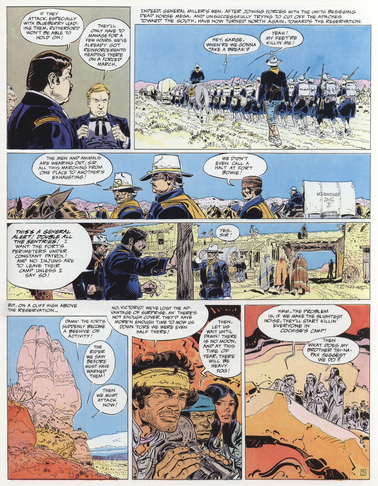 Read online Epic Graphic Novel: Blueberry comic -  Issue #4 - 55