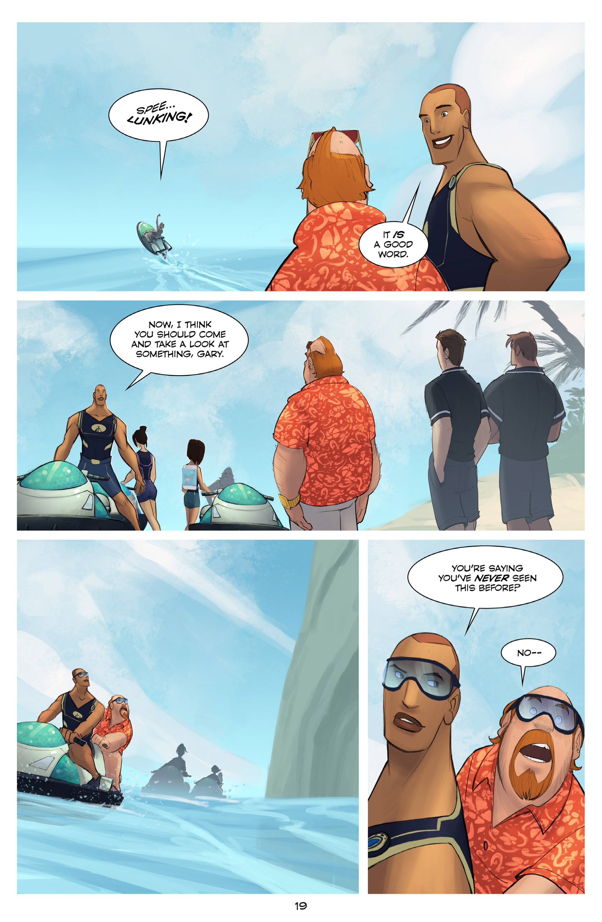 Read online The Deep: The Vanishing Island comic -  Issue #1 - 21