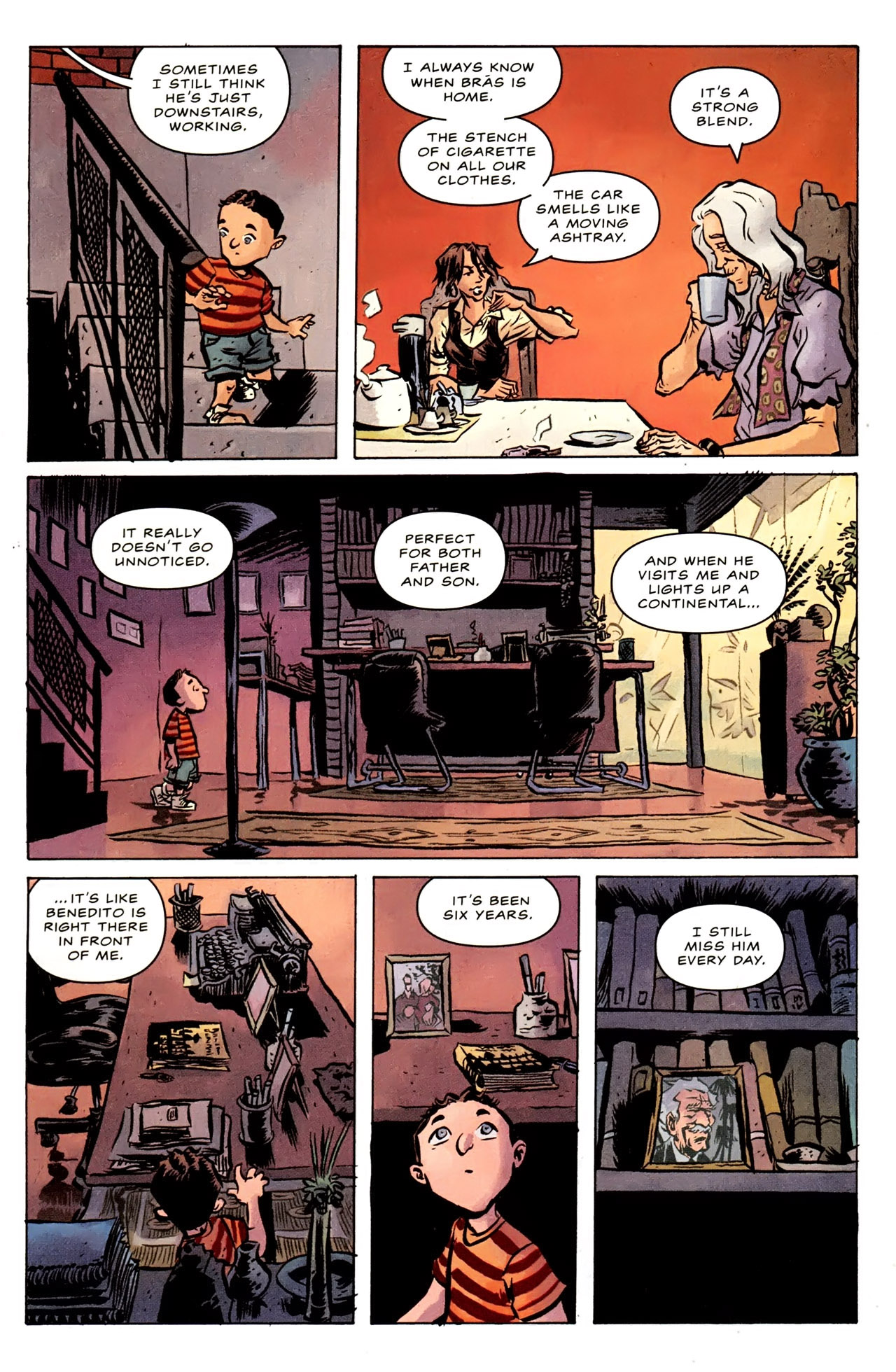 Read online Daytripper comic -  Issue #8 - 12