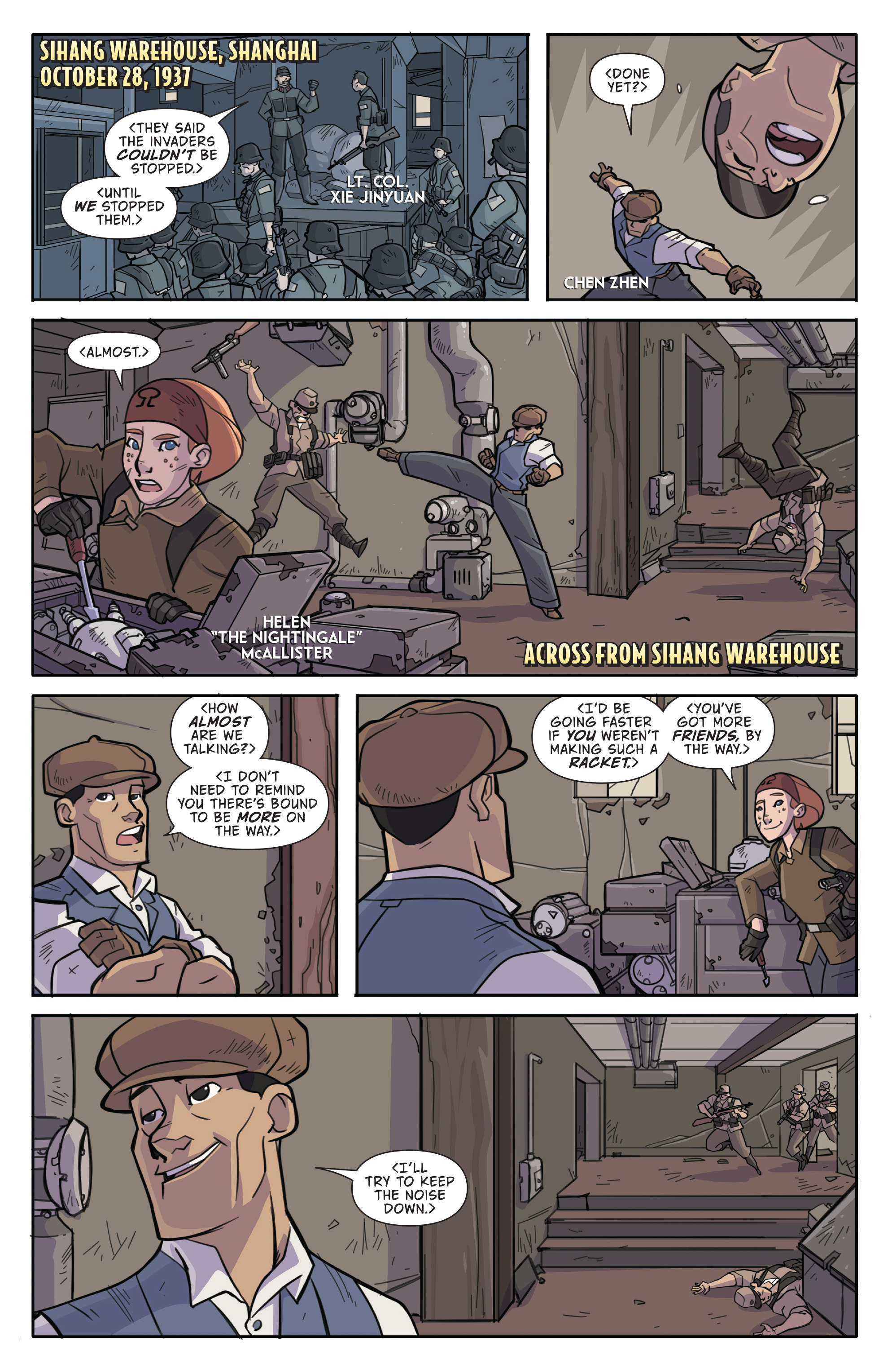 Read online Atomic Robo and the Temple of Od comic -  Issue #2 - 3