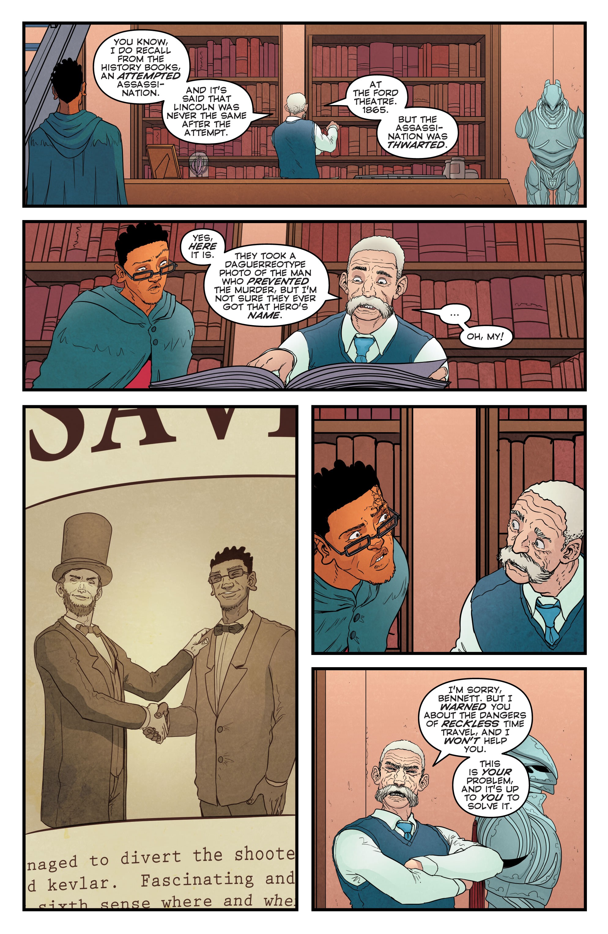 Read online The Man Who Effed Up Time comic -  Issue #3 - 21