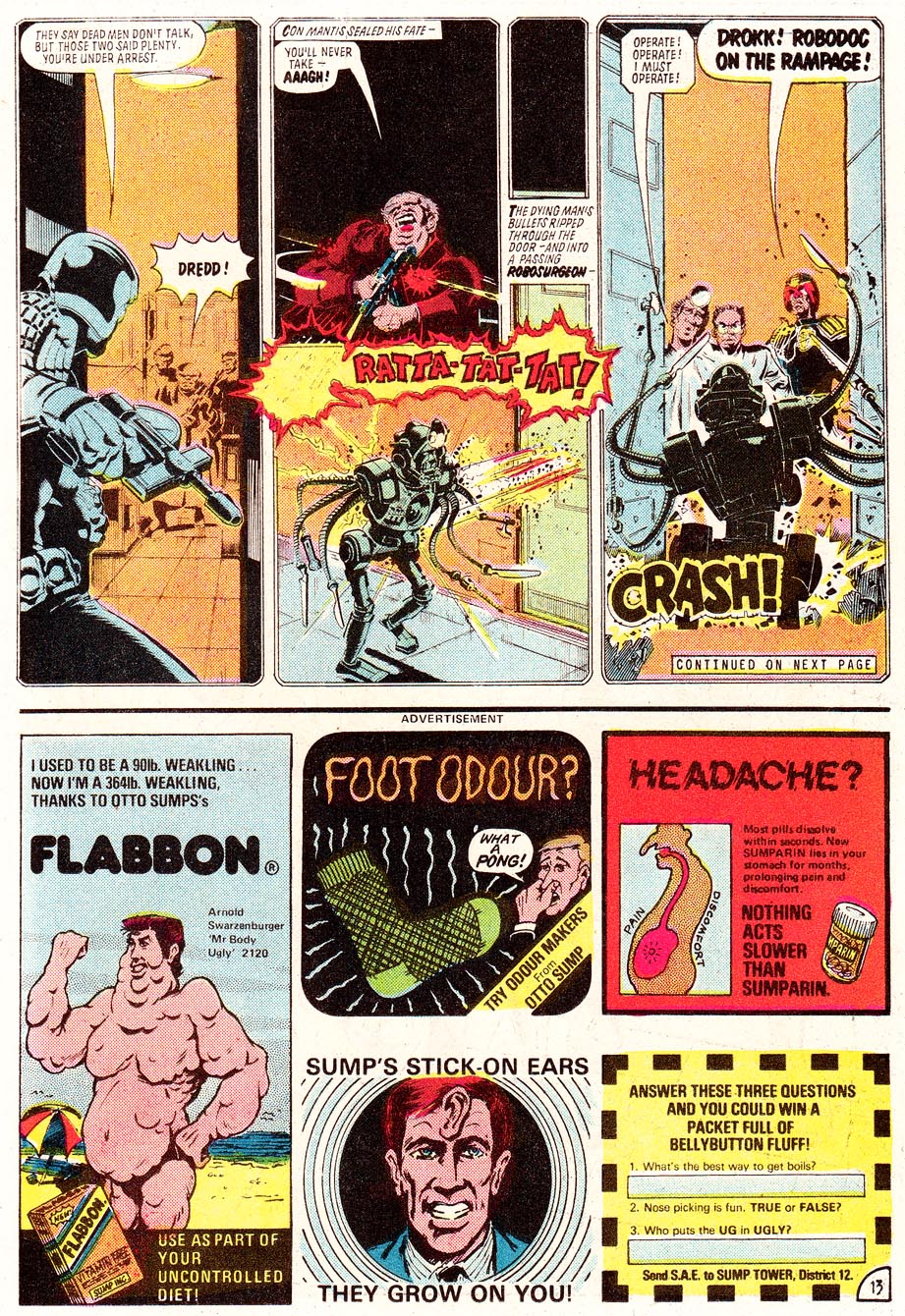 Read online Judge Dredd (1983) comic -  Issue #25 - 15