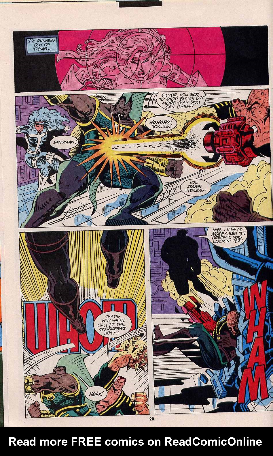 Read online Silver Sable and the Wild Pack comic -  Issue #17 - 16