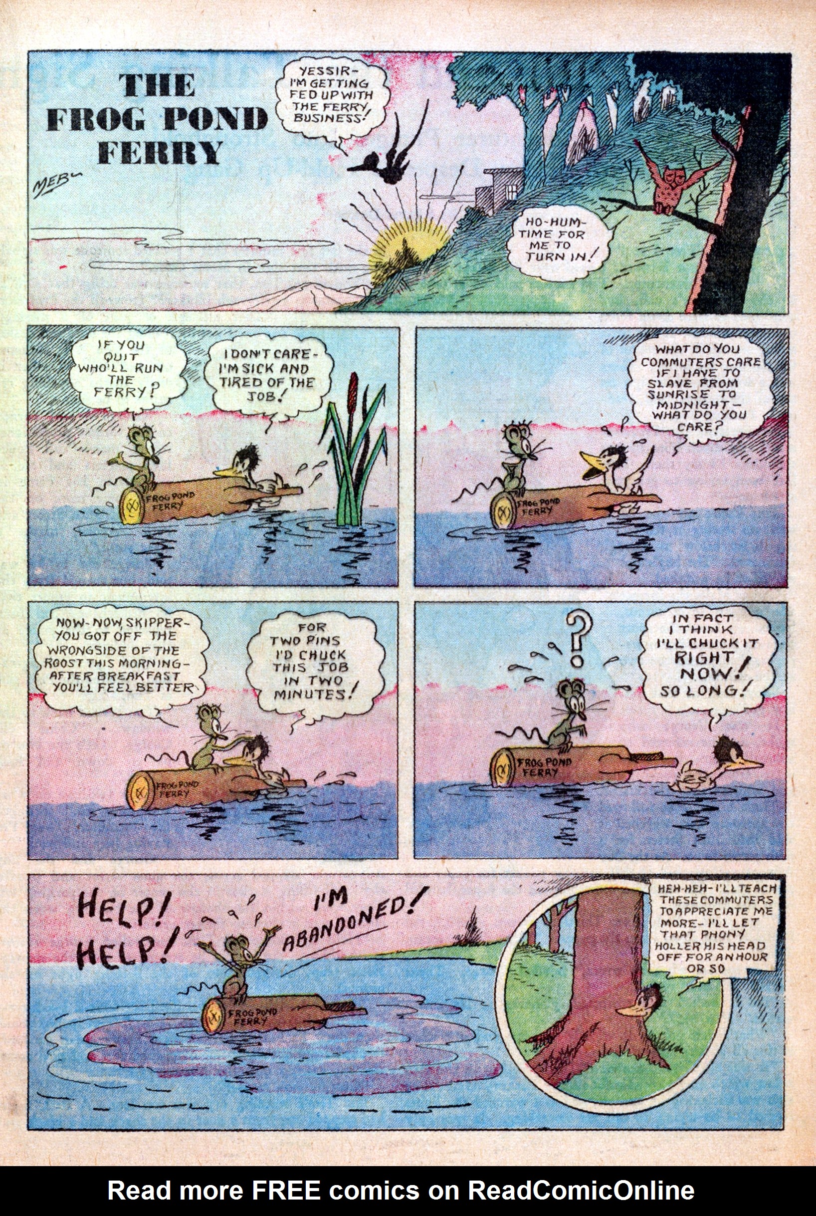 Read online Famous Funnies comic -  Issue #16 - 49