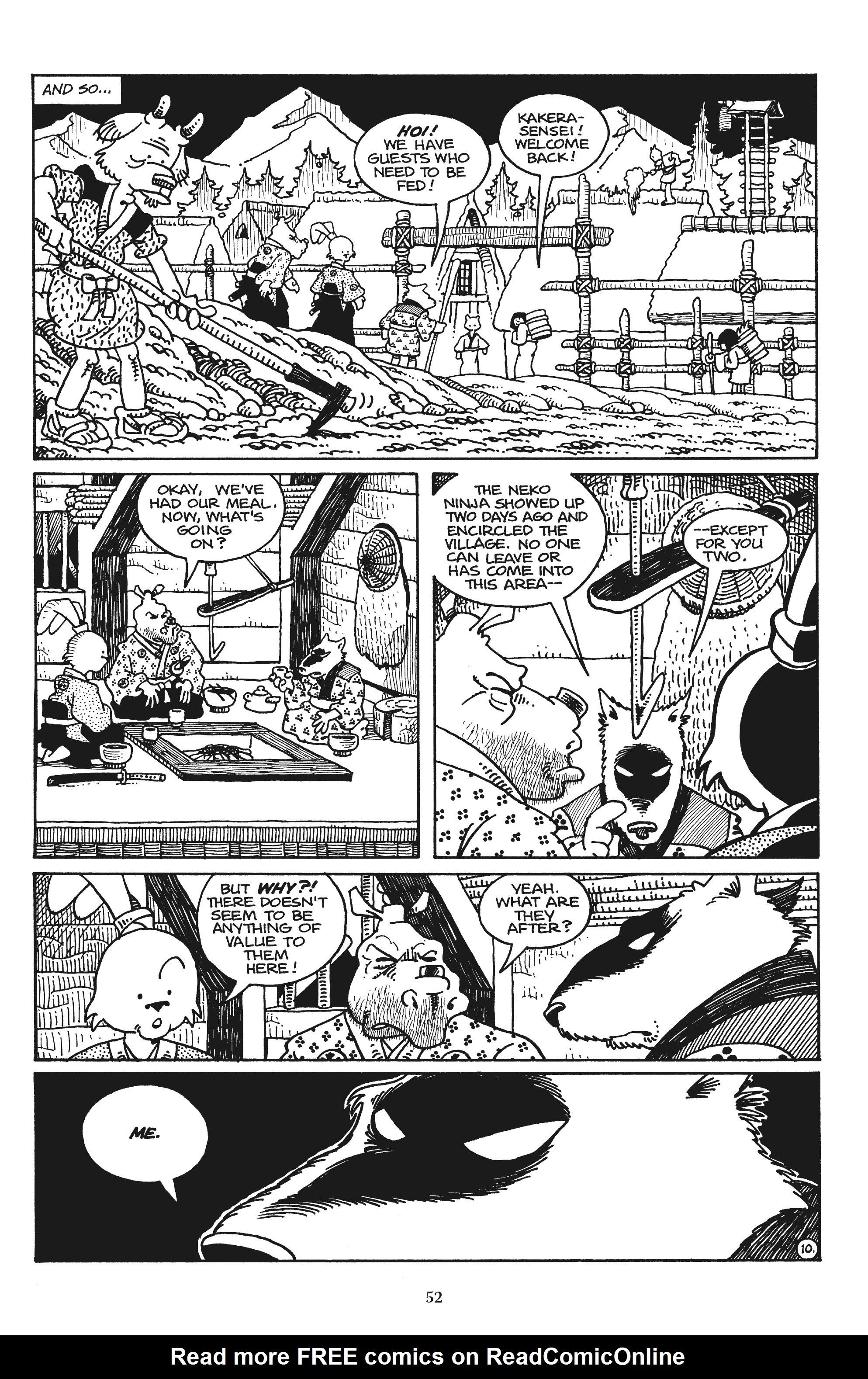 Read online Usagi Yojimbo/Teenage Mutant Ninja Turtles: The Complete Collection comic -  Issue # TPB (Part 1) - 48