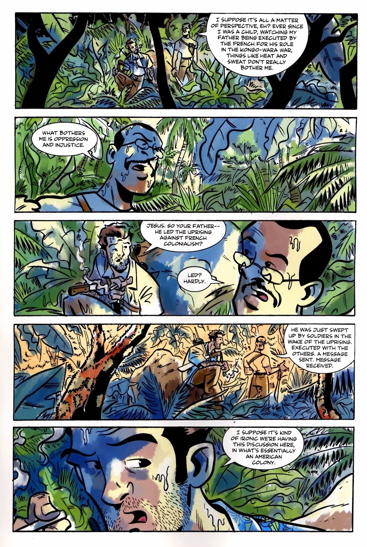 Read online Hawaiian Dick: Screaming Black Thunder comic -  Issue #3 - 10