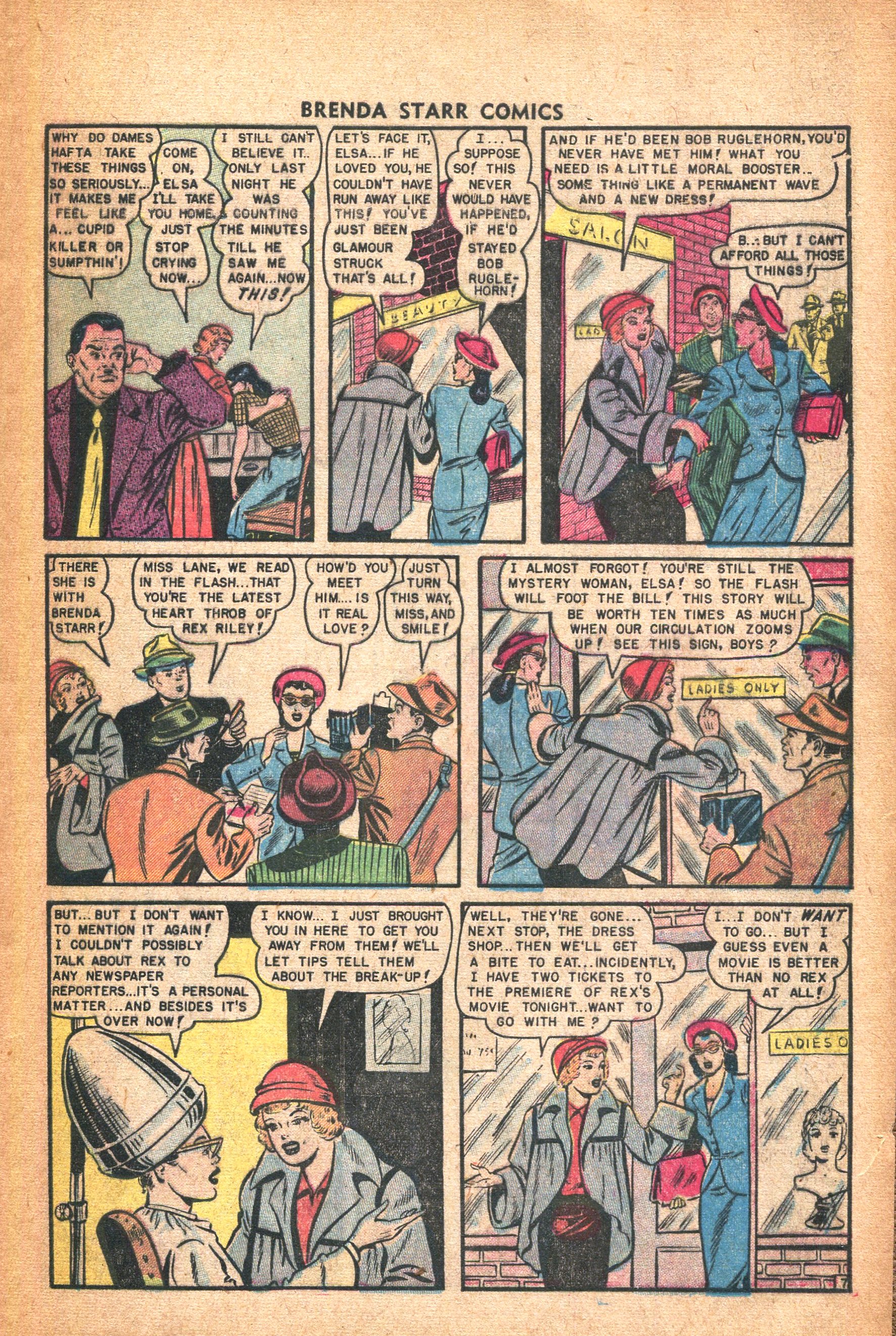 Read online Brenda Starr (1948) comic -  Issue #12 - 9