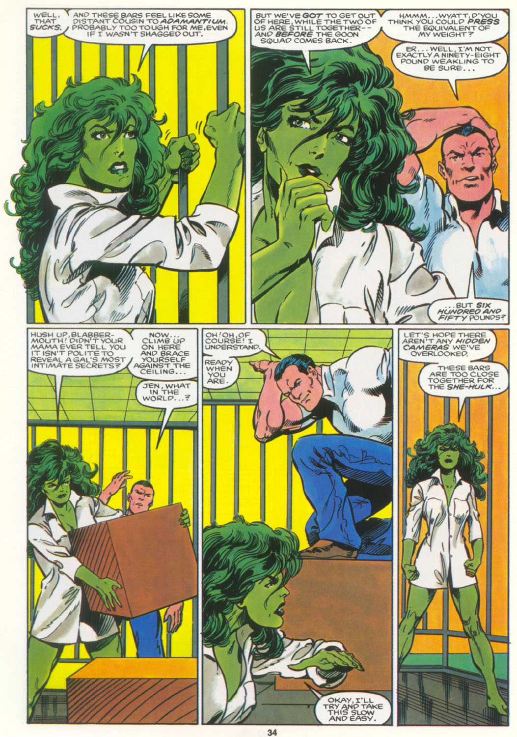 Read online Marvel Graphic Novel comic -  Issue #18 - The Sensational She-Hulk - 35
