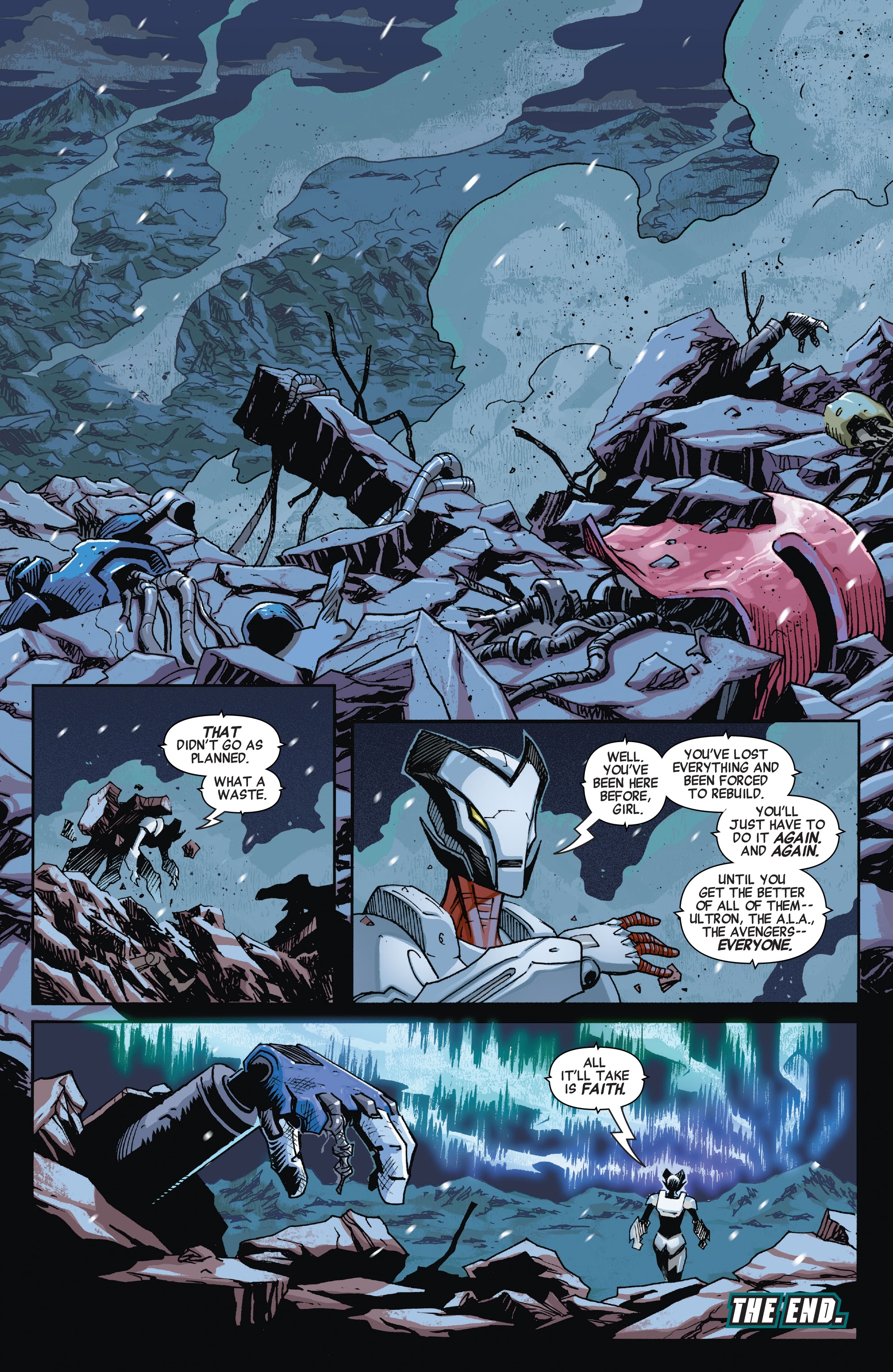 Read online Iron Man 2020: Robot Revolution - Force Works comic -  Issue # TPB (Part 2) - 49
