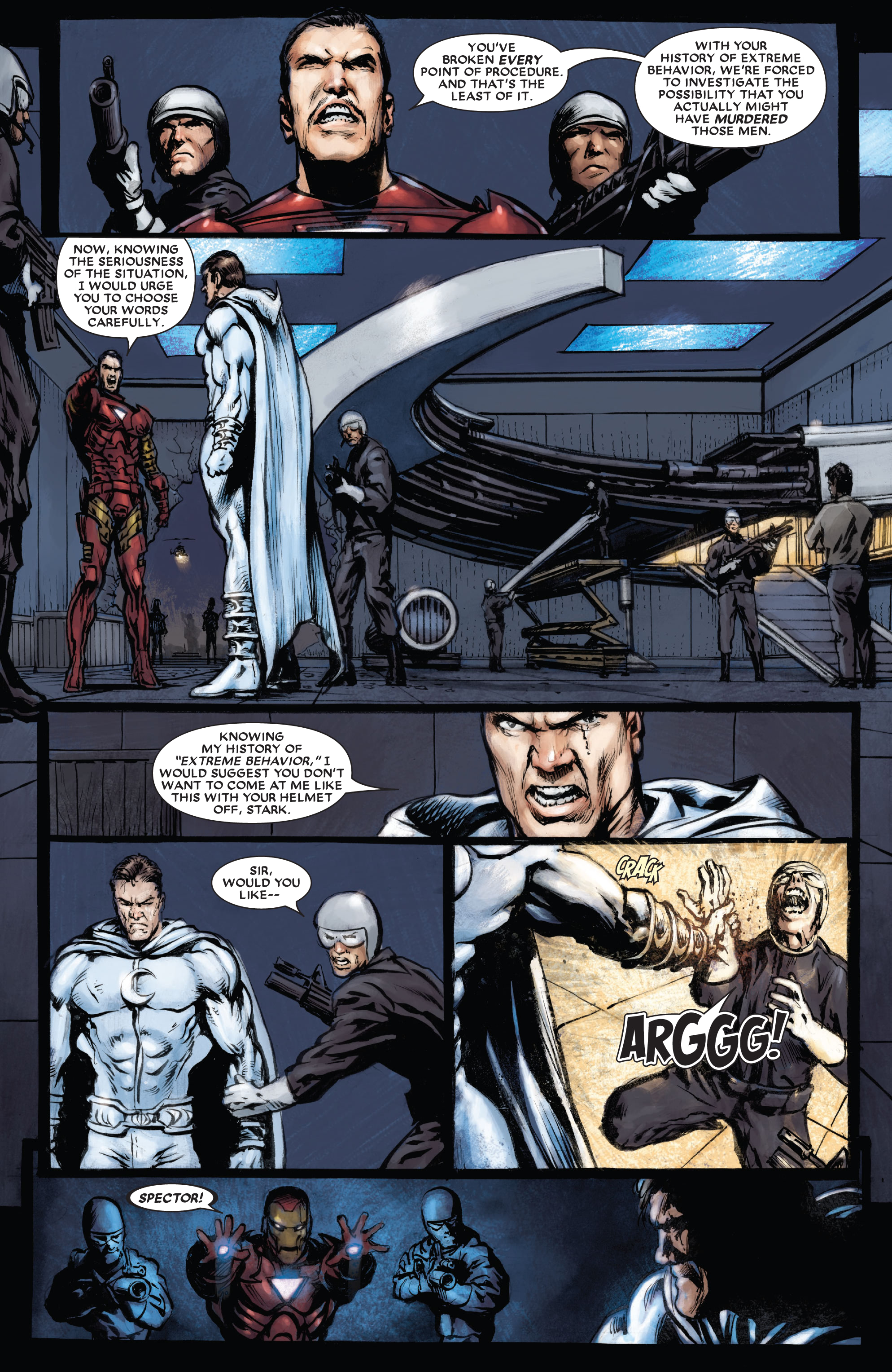 Read online Moon Knight by Huston, Benson & Hurwitz Omnibus comic -  Issue # TPB (Part 5) - 87