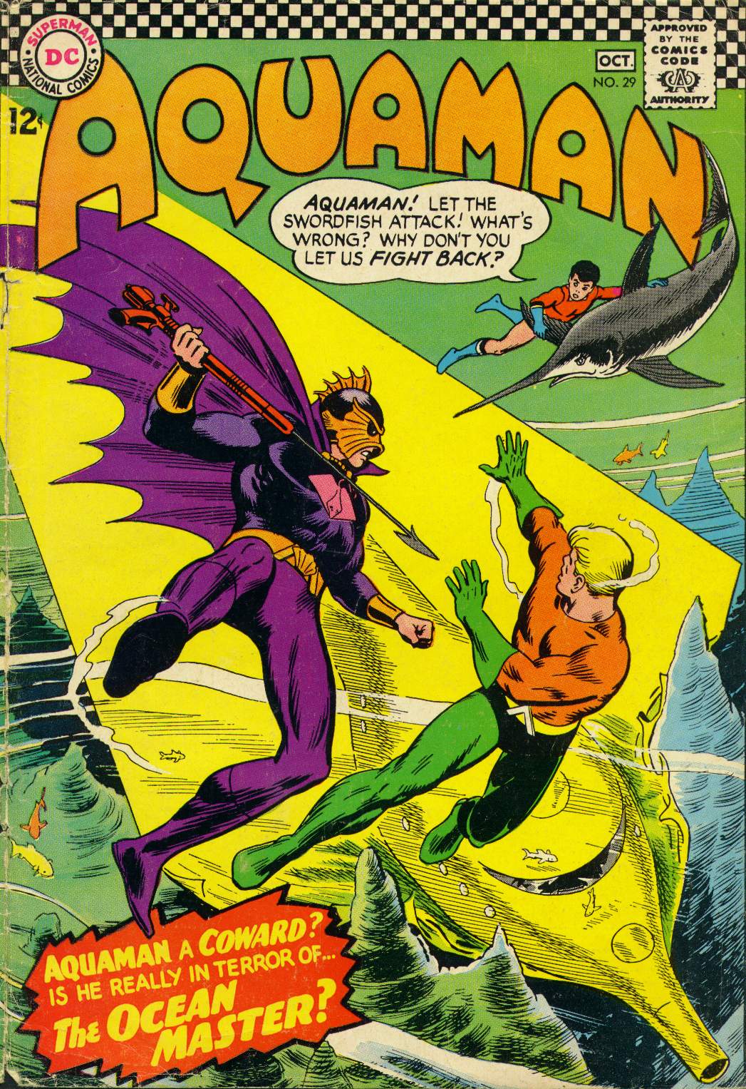 Read online Aquaman (1962) comic -  Issue #29 - 1