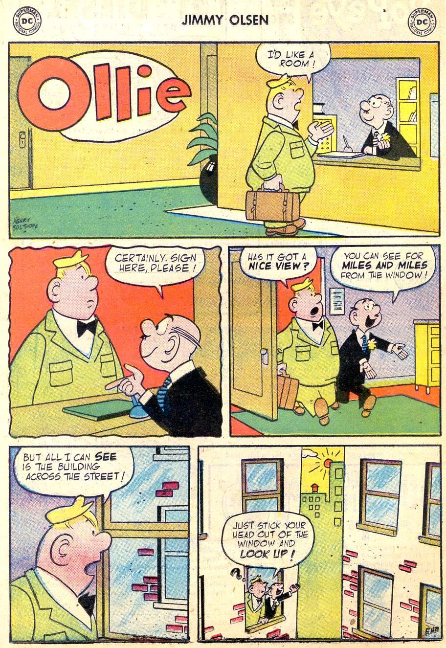 Read online Superman's Pal Jimmy Olsen comic -  Issue #22 - 12