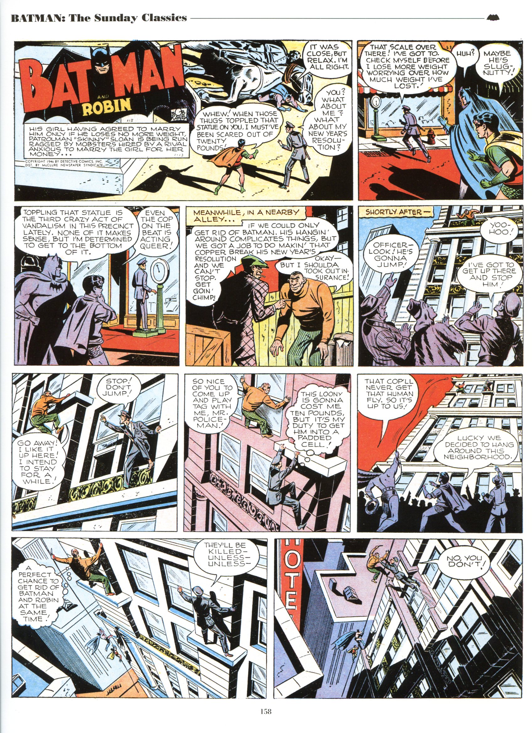 Read online Batman: The Sunday Classics comic -  Issue # TPB - 164