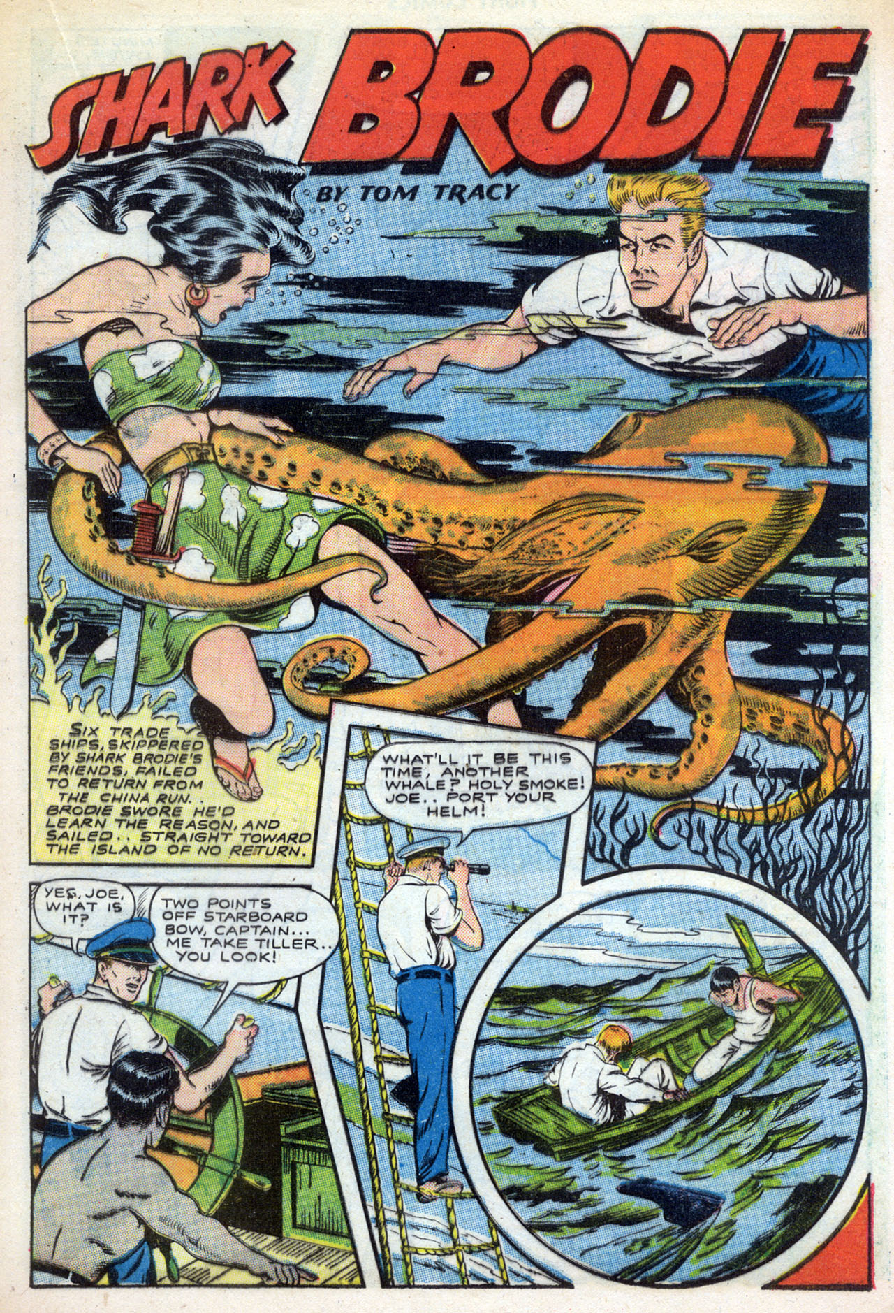 Read online Fight Comics comic -  Issue #34 - 35