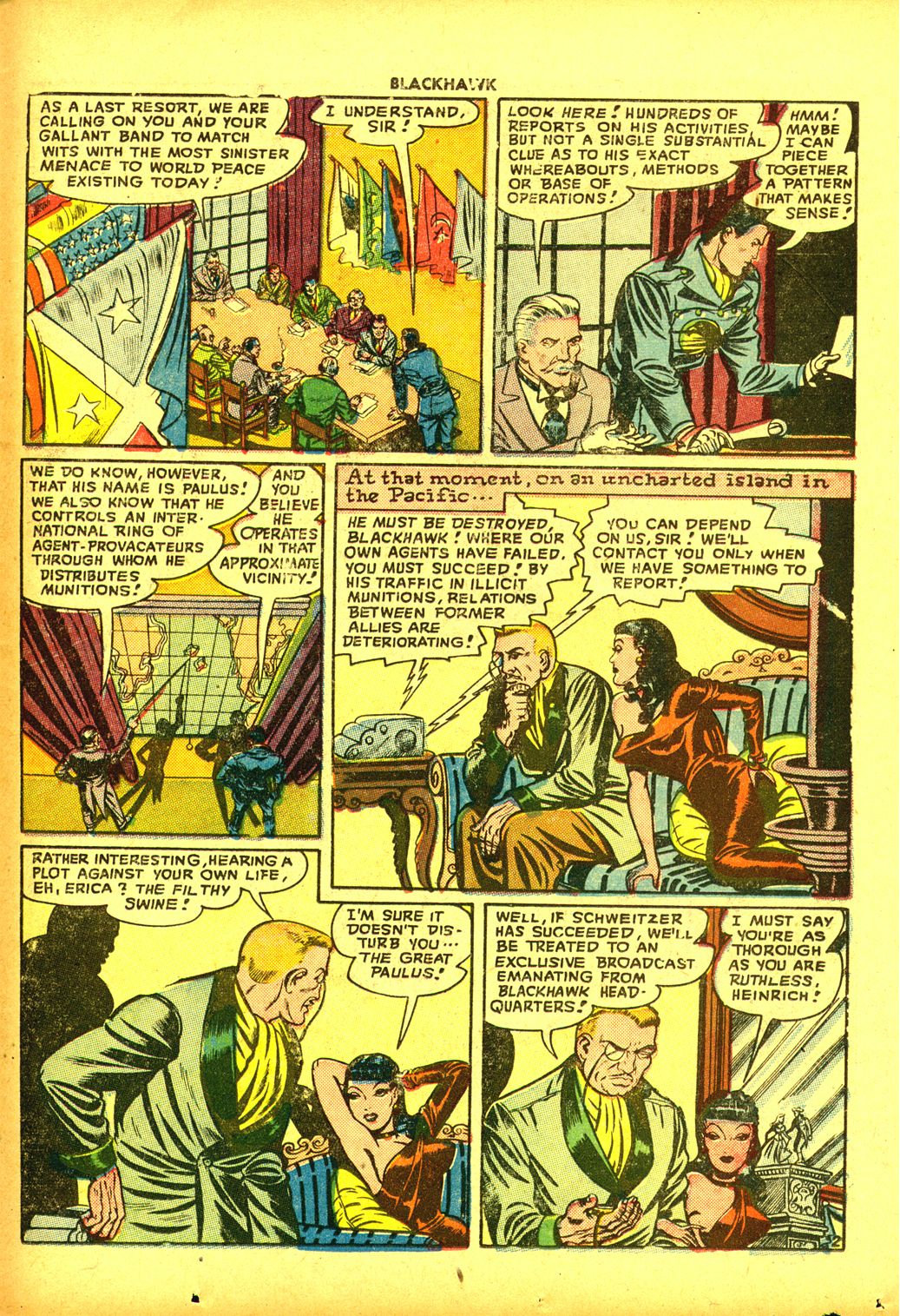 Read online Blackhawk (1957) comic -  Issue #18 - 37