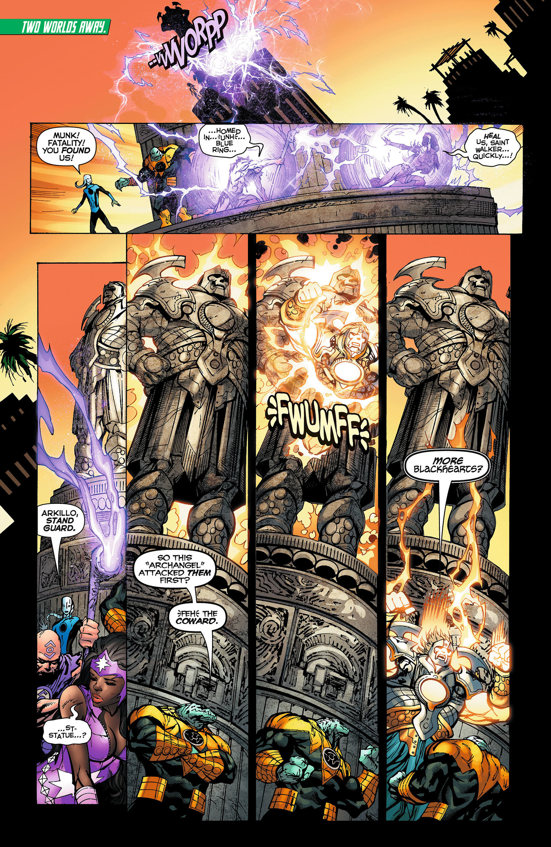 Read online Green Lantern: New Guardians comic -  Issue #6 - 12