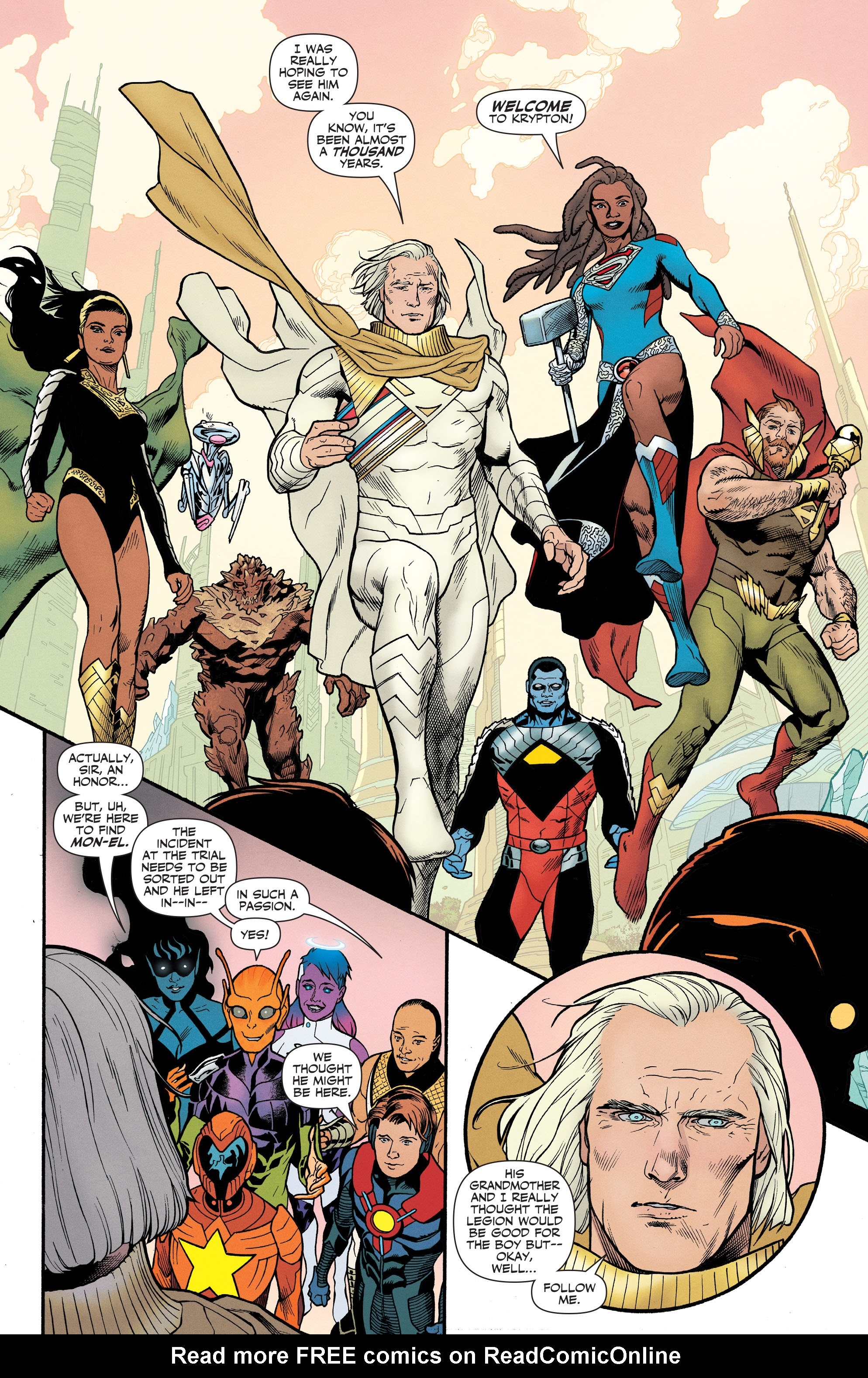 Read online Legion of Super-Heroes (2019) comic -  Issue #10 - 12