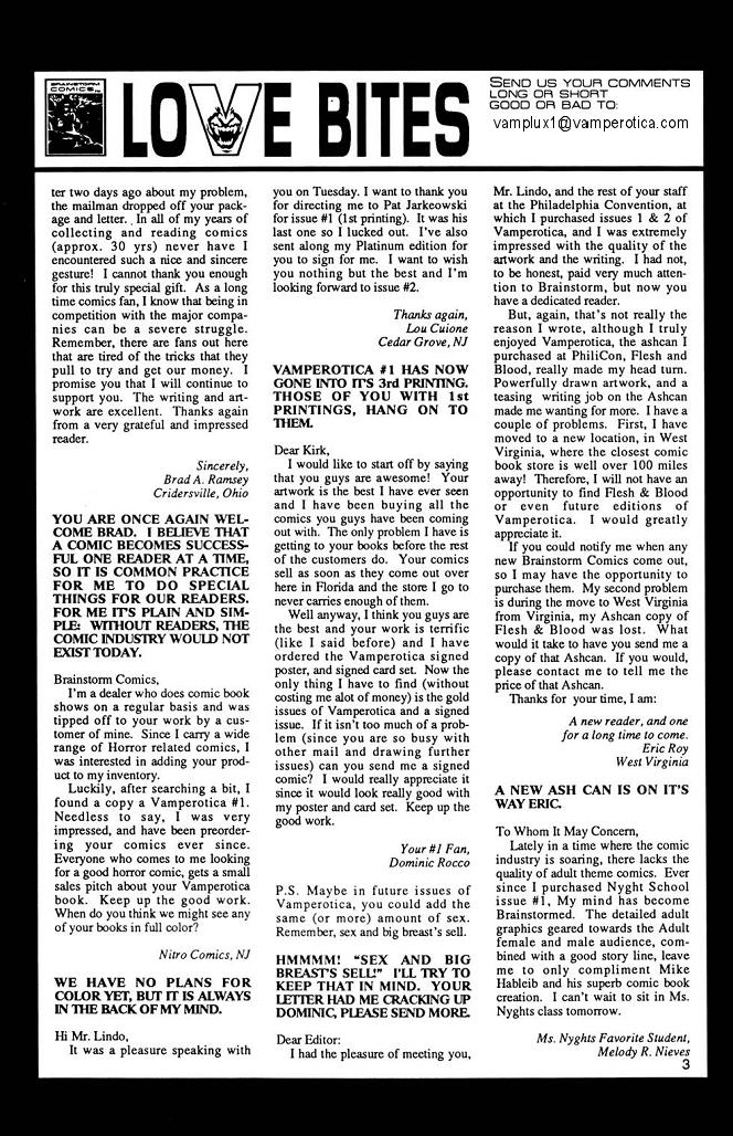 Read online Vamperotica comic -  Issue #3 - 31