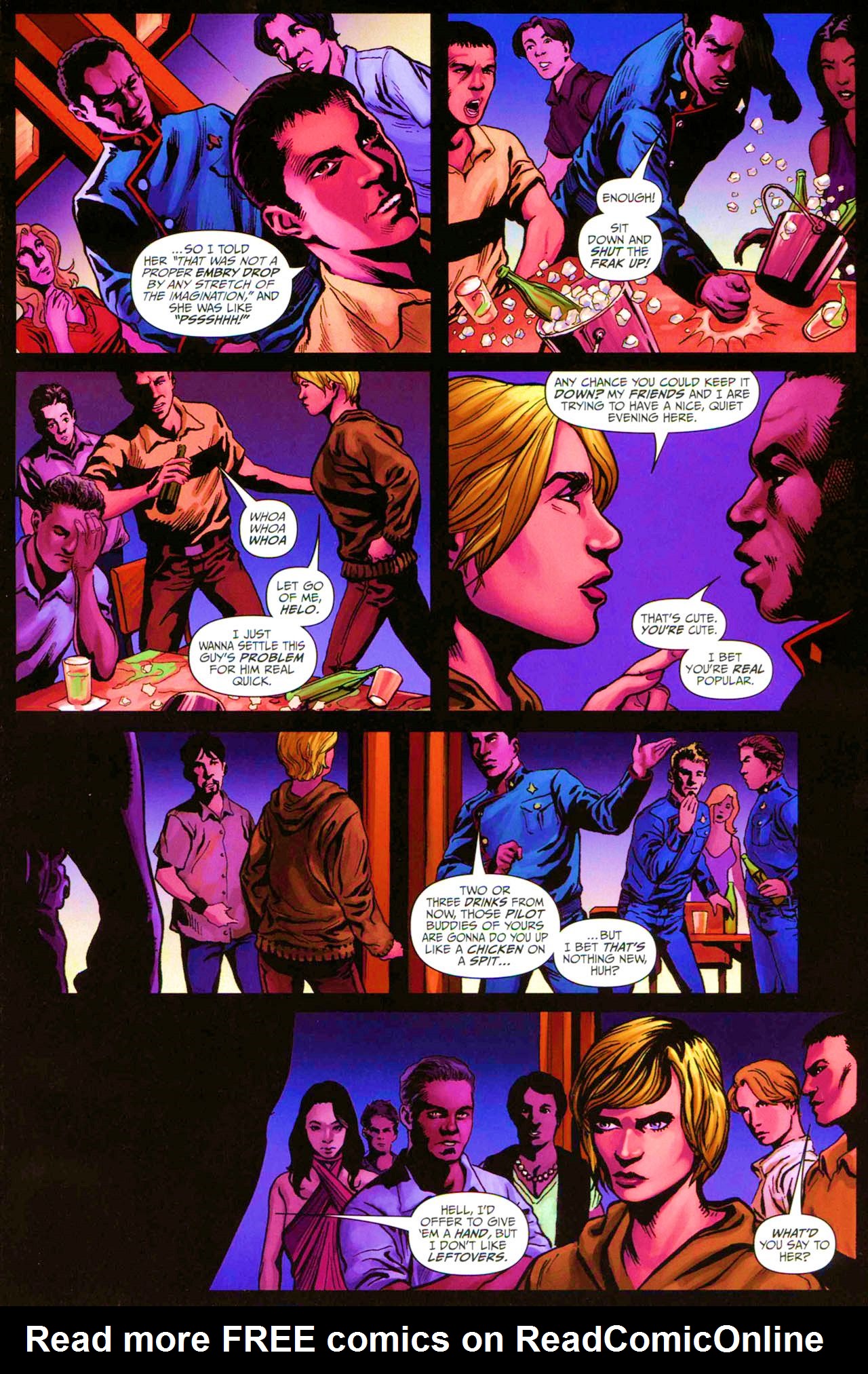 Read online Battlestar Galactica: Season Zero comic -  Issue #7 - 13