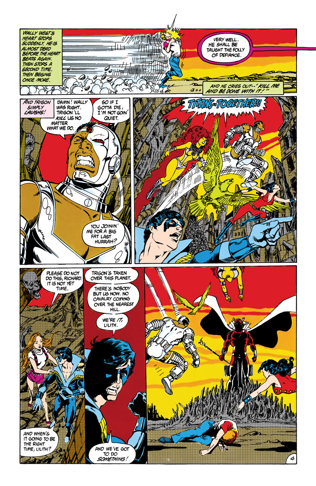 Read online The New Teen Titans (1984) comic -  Issue #5 - 5