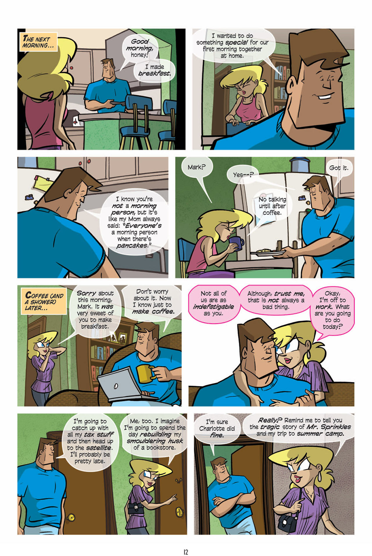 Read online Love and Capes comic -  Issue #13 - 8