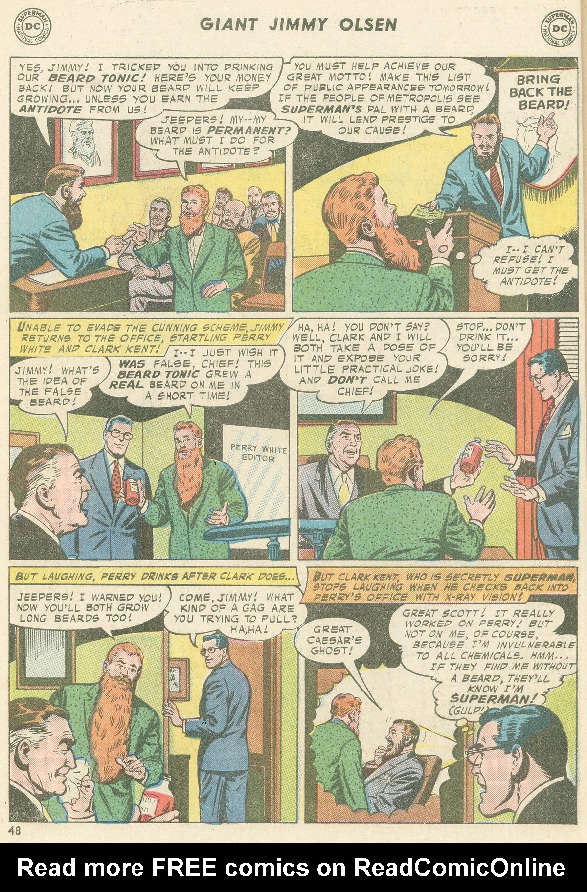 Read online Superman's Pal Jimmy Olsen comic -  Issue #95 - 50