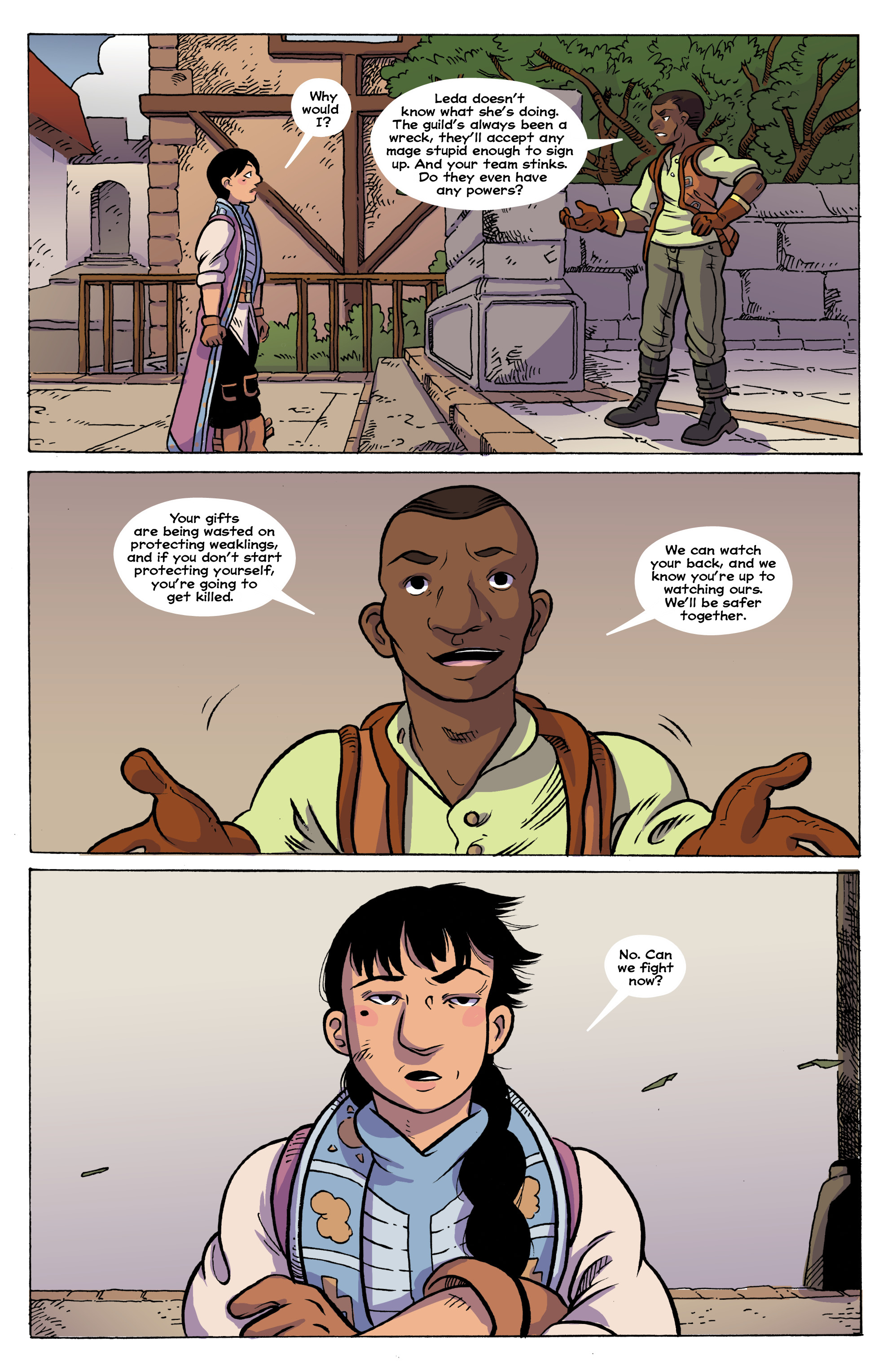 Read online The Castoffs comic -  Issue #9 - 19