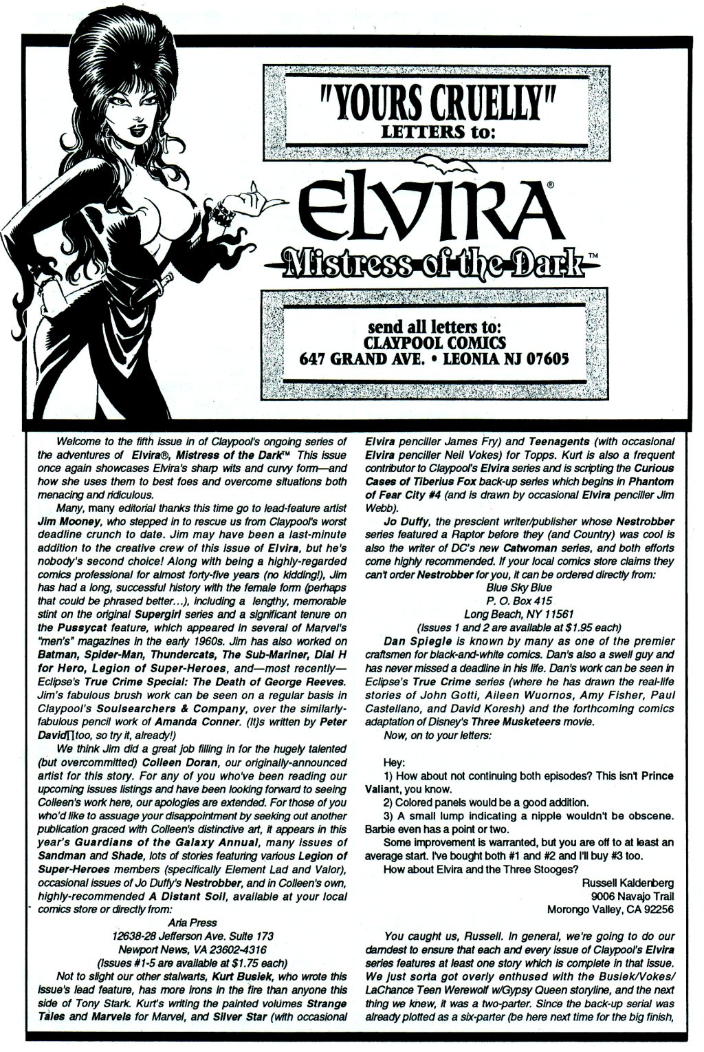 Read online Elvira, Mistress of the Dark comic -  Issue #5 - 19