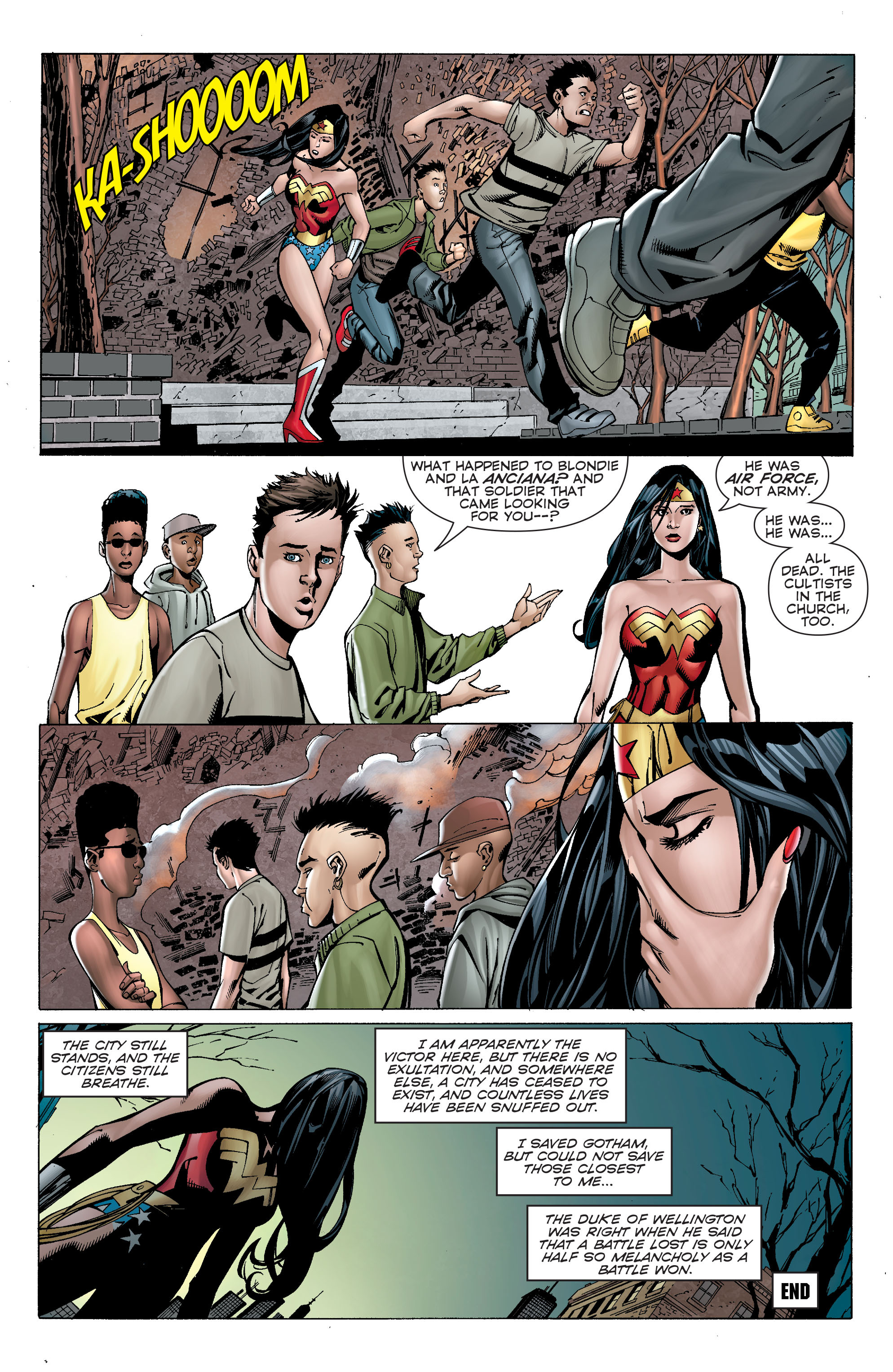 Read online Convergence Wonder Woman comic -  Issue #2 - 23