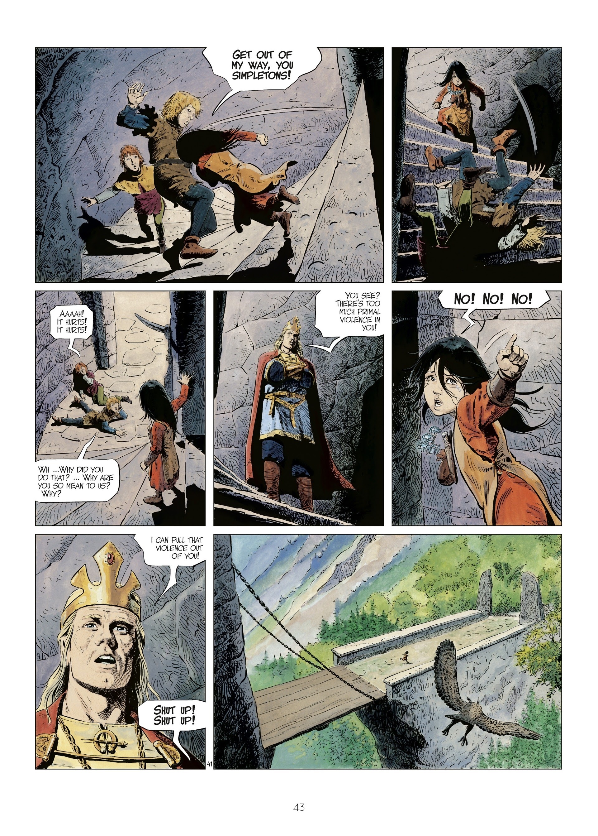 Read online The World of Thorgal: Wolfcub comic -  Issue #1 - 45