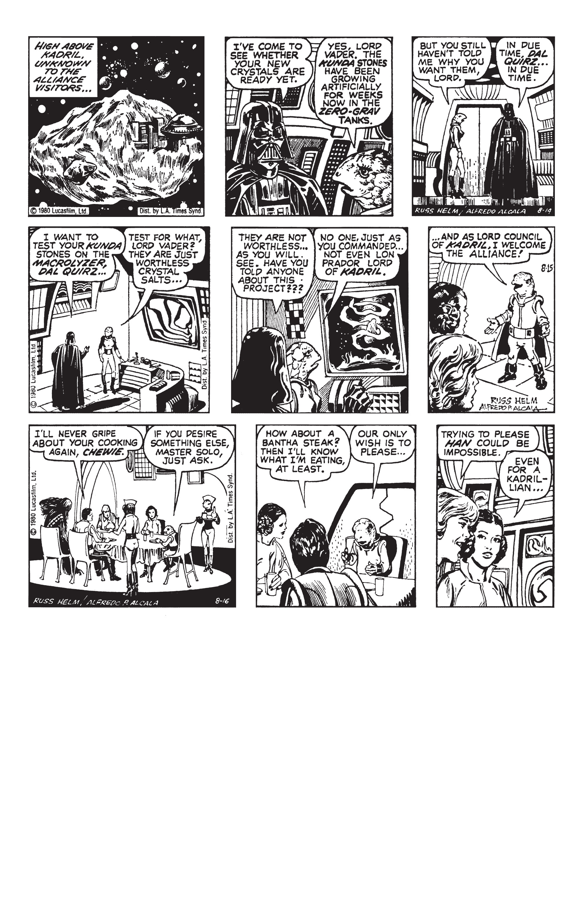 Read online Star Wars Legends: The Newspaper Strips - Epic Collection comic -  Issue # TPB (Part 3) - 82