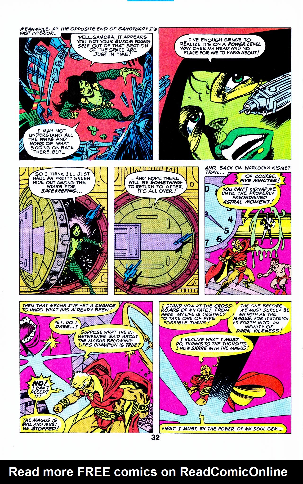 Read online Warlock (1992) comic -  Issue #3 - 34