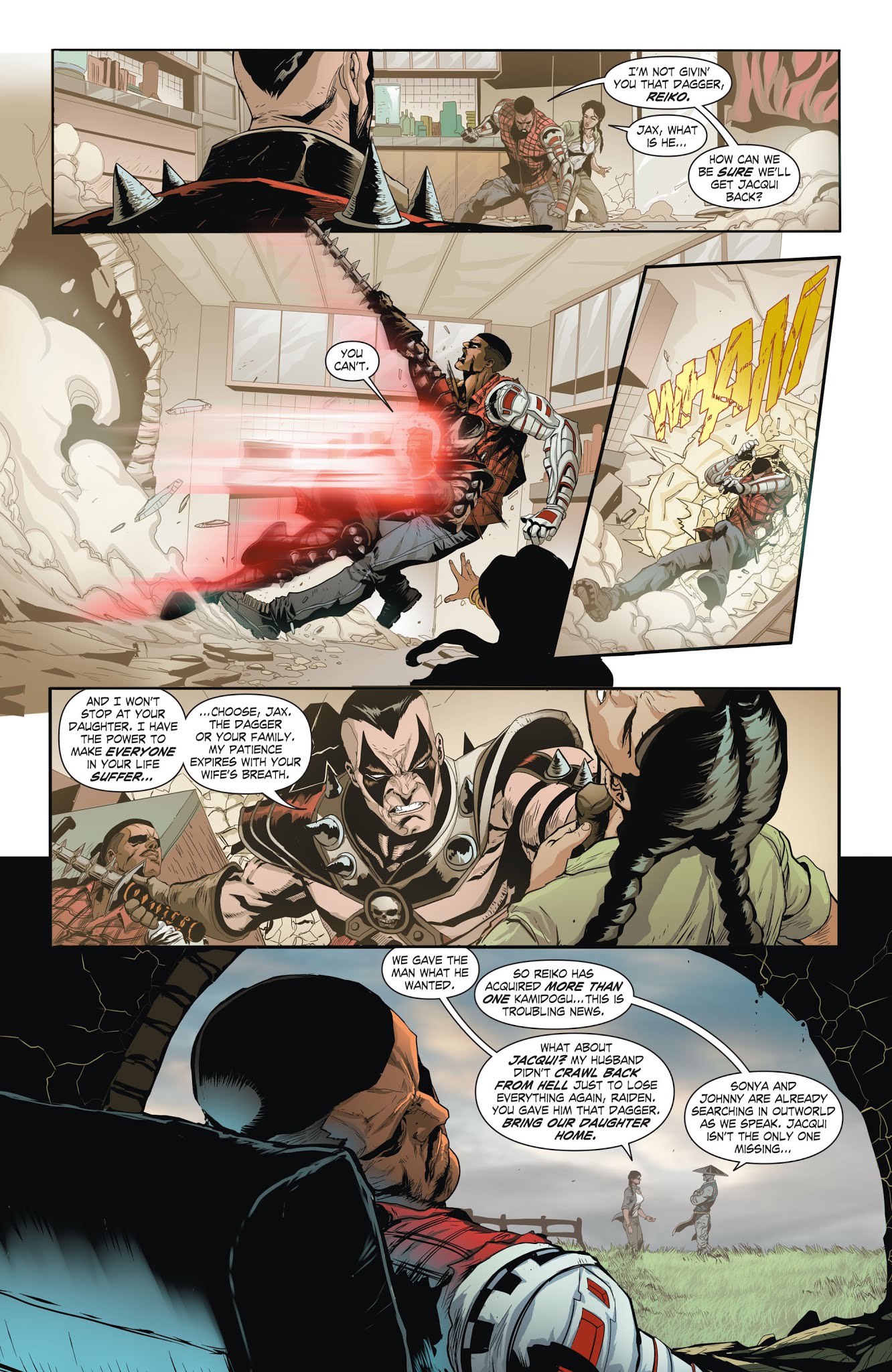 Read online Mortal Kombat X [I] comic -  Issue # _TPB 2 - 80