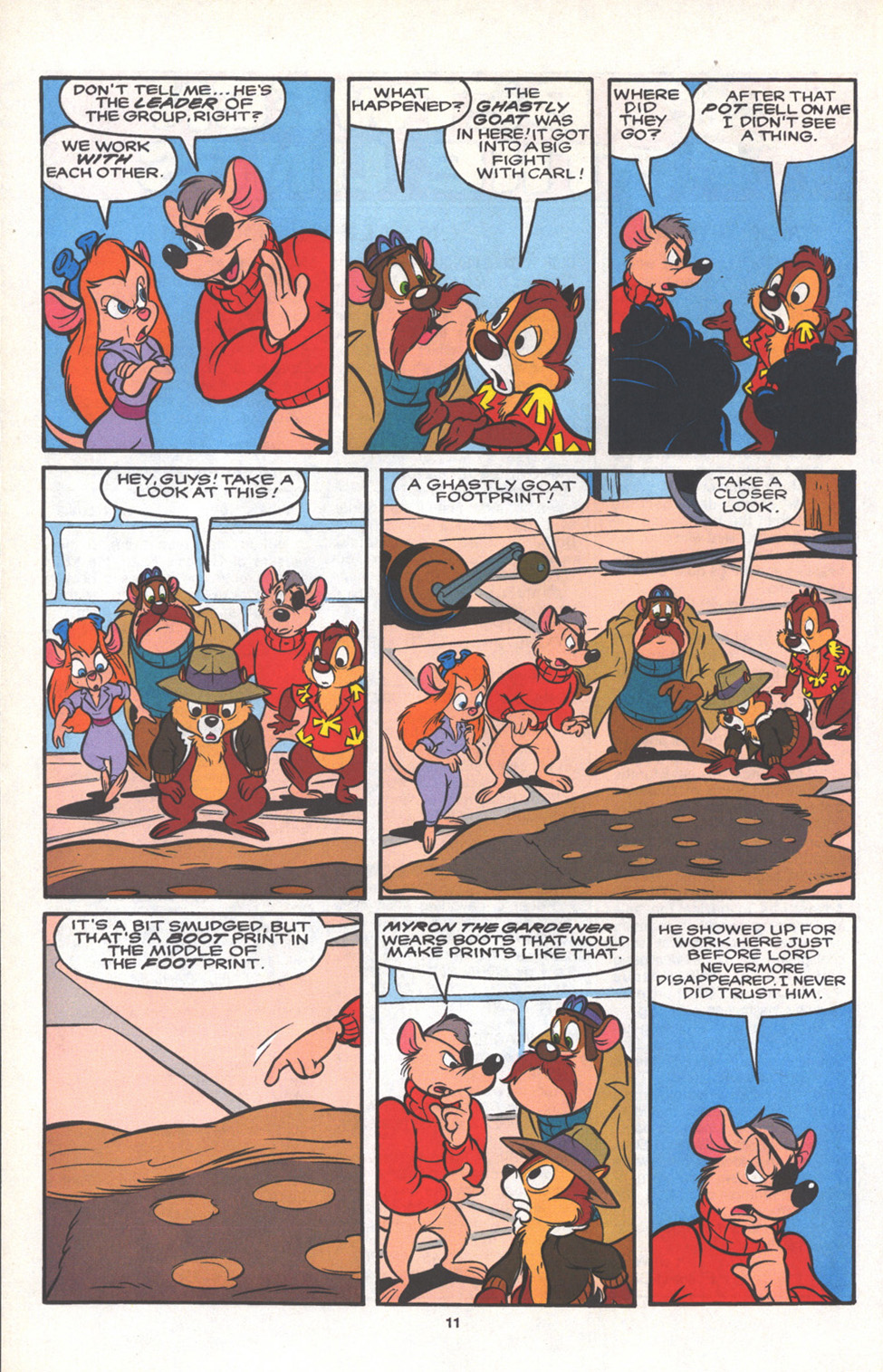 Read online Disney's Chip 'N Dale Rescue Rangers comic -  Issue #19 - 16